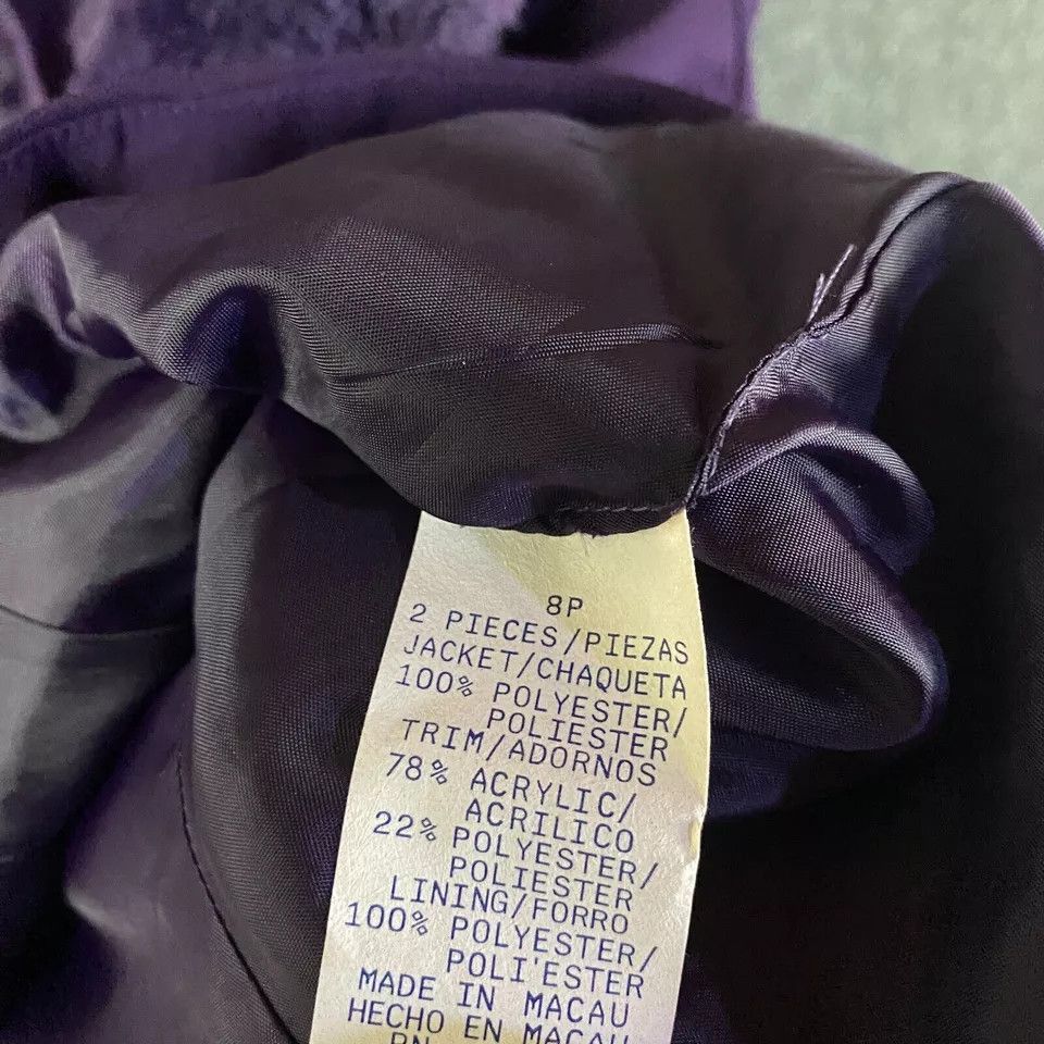 Other Danny & Nicole Blazer Women's 8P Jacket 100% Polyester Size M / US 6-8 / IT 42-44 - 6 Thumbnail