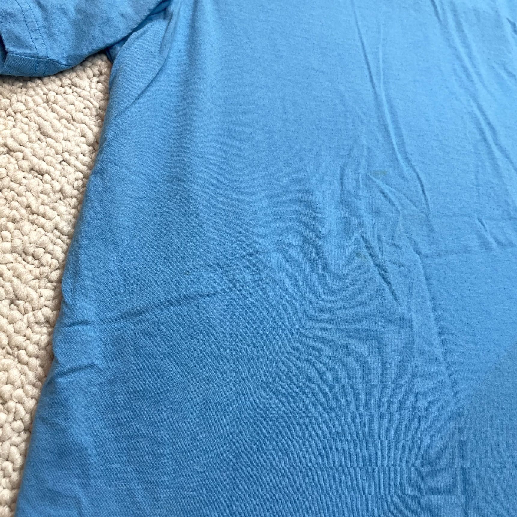 Chaps Chaps Shirt Mens 2XL Light Blue Coastland Wash Pocket Tee Logo T Shirt Cotton Jersey Short Sleeve Crew Neck Regular Pockets Men Size US XXL / EU 58 / 5 - 3 Thumbnail
