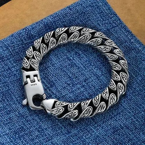 Jewelry New Personalized Tang Grass Pattern Bracelet Size ONE SIZE - 3 Thumbnail