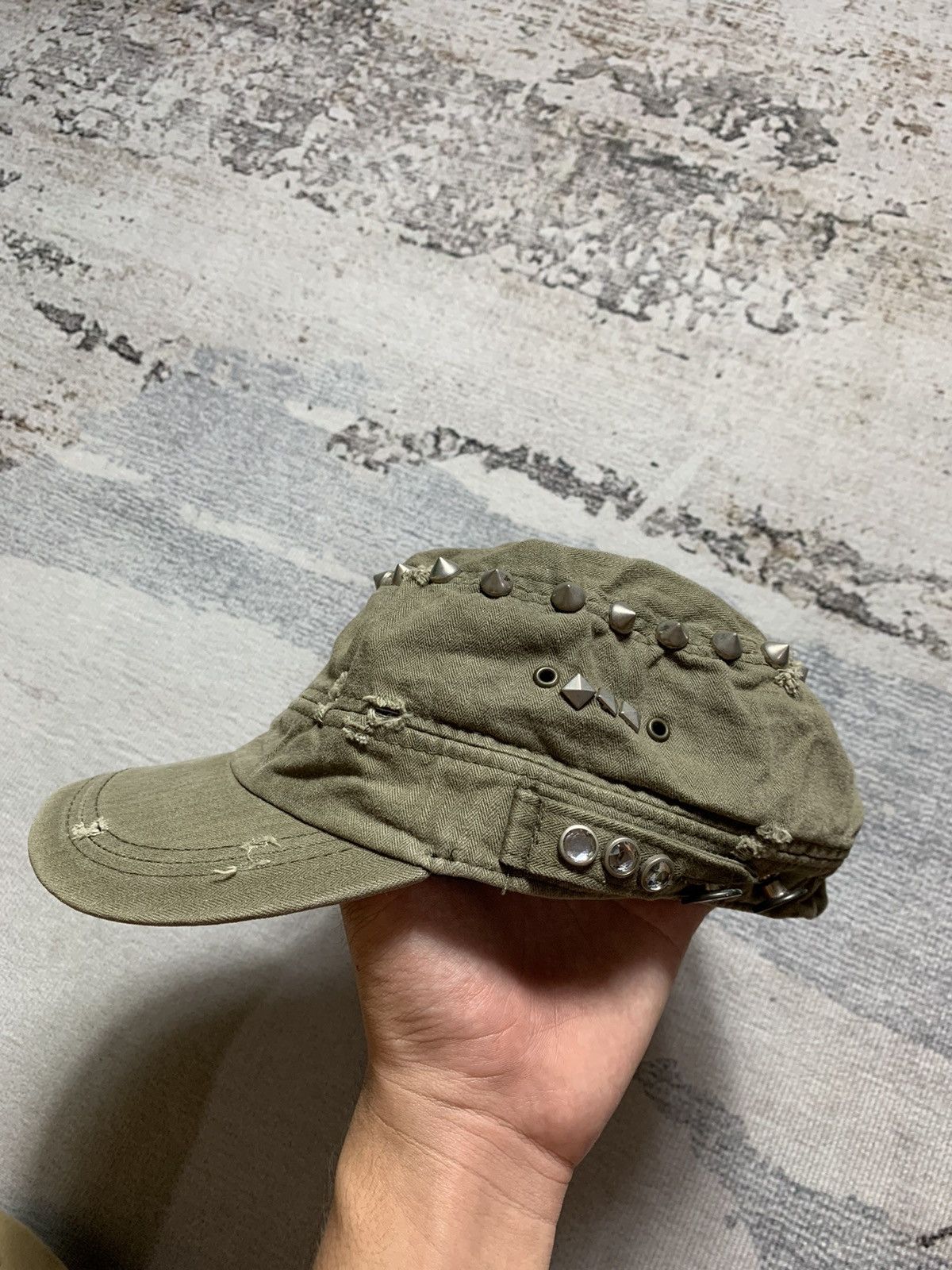 If Six Was Nine Vintage Studded Commando Hat Size ONE SIZE - 4 Thumbnail
