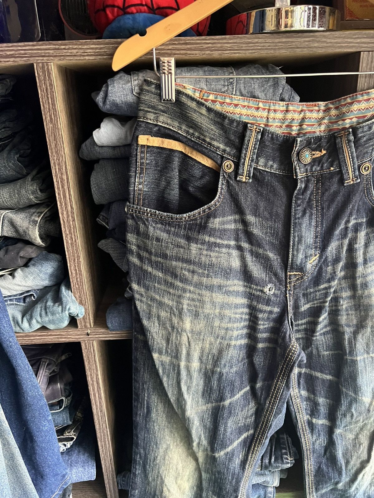 Edwin 🔥Flared Edwin Exclusive Vintage Distressed Denim Size US 33 - 10 Thumbnail