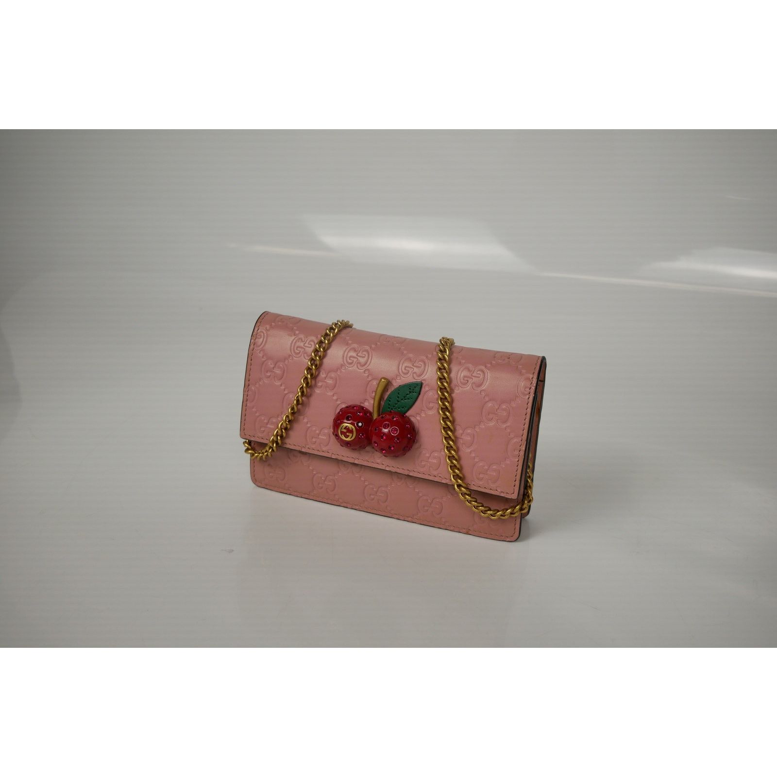 Gucci Gucci Cherries Wallet on Chain Mini Size ONE SIZE - 2 Thumbnail