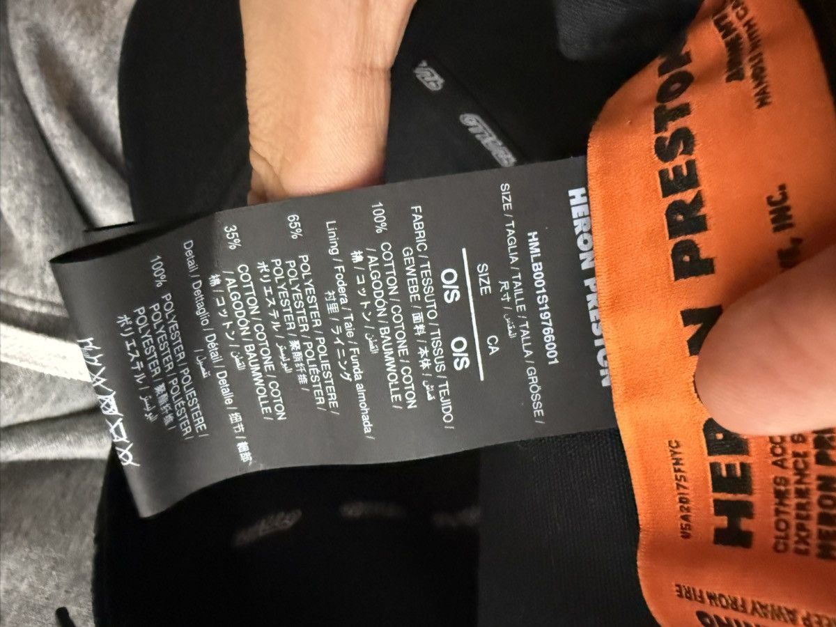 Heron Preston Heron Preston distressed hat Size ONE SIZE - 5 Thumbnail