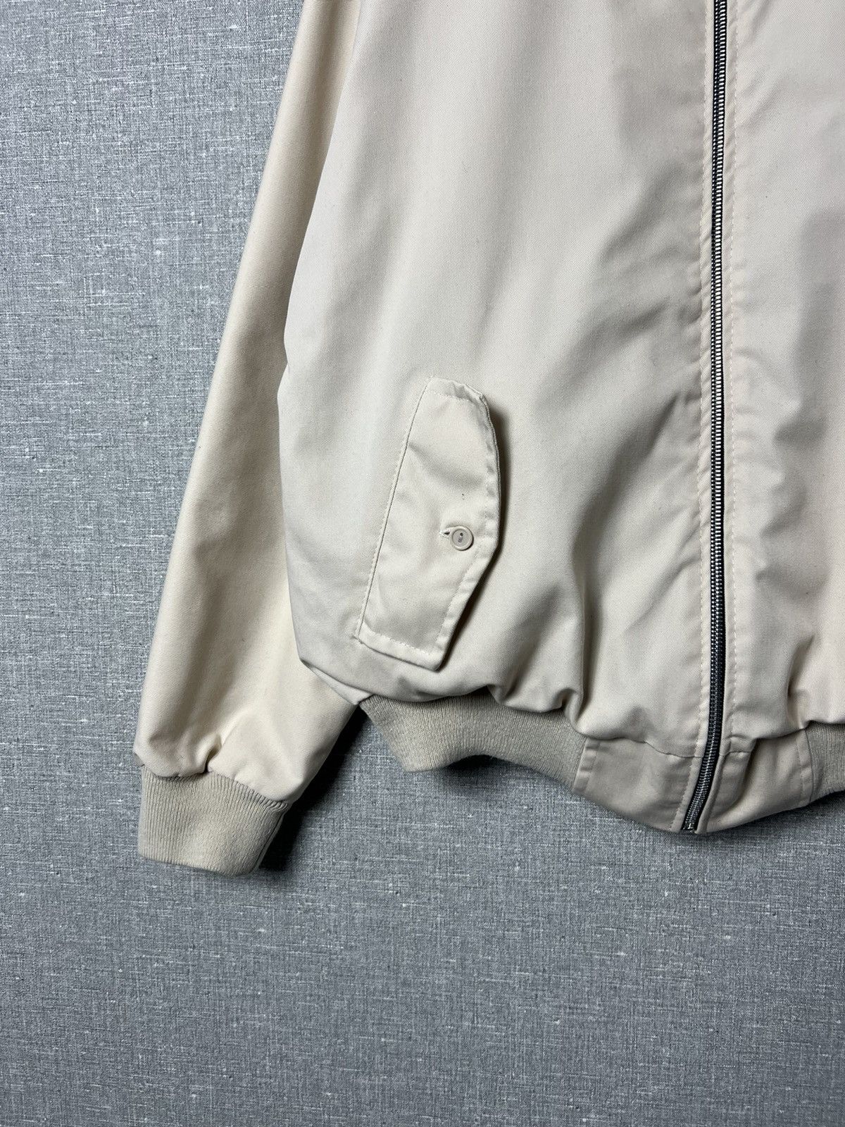 New England Outerwear Vintage England Plaid Lined Collared Bomber Jacket in Beige Size US L / EU 52-54 / 3 - 8 Thumbnail
