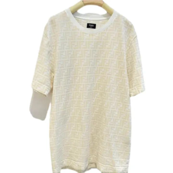 Fendi Fendi Classic Logo Short Sleeve T-Shirt 0079 Size US S / EU 44-46 / 1 - 1 Thumbnail