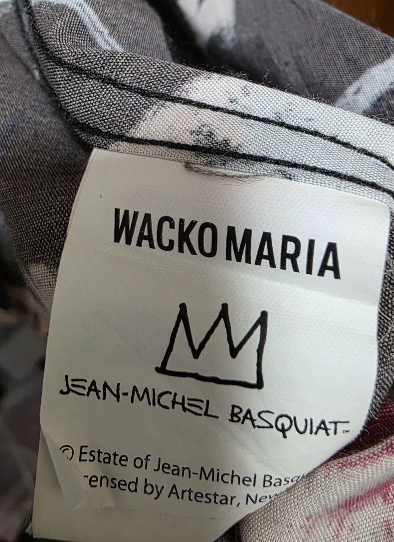 Wacko Maria WACKO MARIA BASQUIAT HAWAIIAN SHIRTBasquiat Hawaiian shirt Size US XXL / EU 58 / 5 - 3 Thumbnail