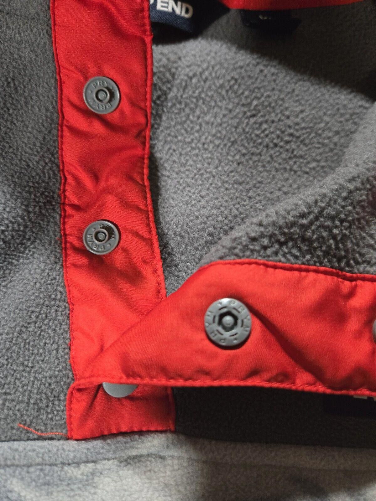 Grayers Multicolor Gray Pullover Fleece With Red Piping XL (18-20) Size US XXS / EU 40 - 12 Thumbnail
