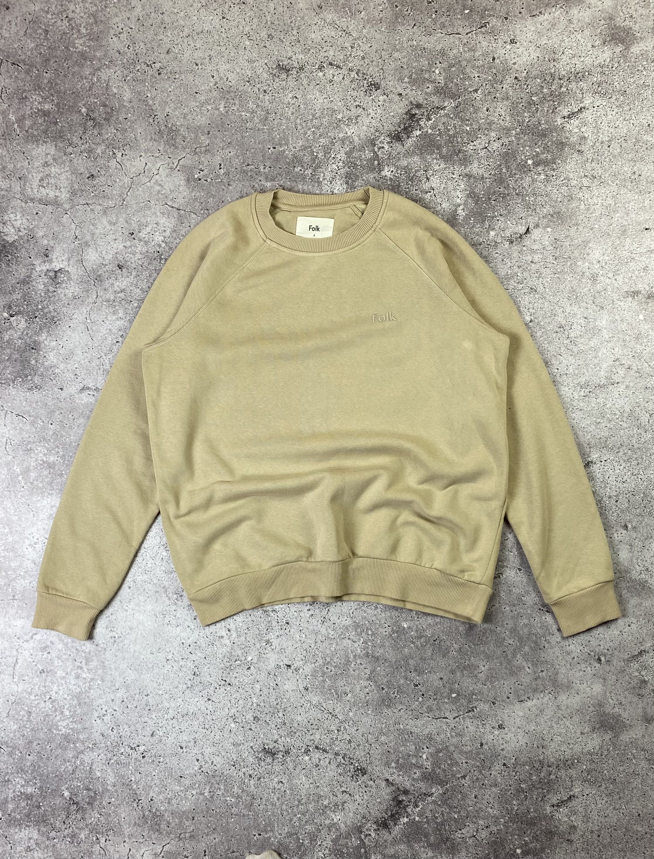 Folk Folk Sand Sweatshirt Logo Size 4 Size US XL / EU 56 / 4 - 1 Thumbnail