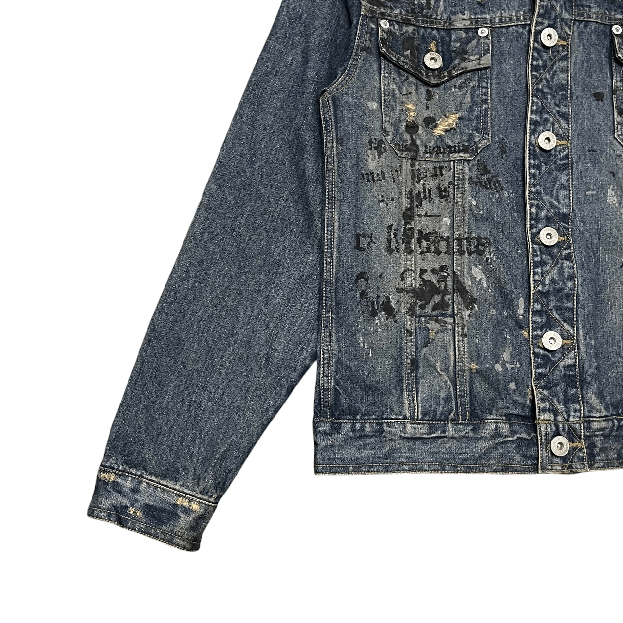 Japanese Brand Vintage Bad Boy USA Denim Jacket Distressed Style Size US M / EU 48-50 / 2 - 3 Thumbnail