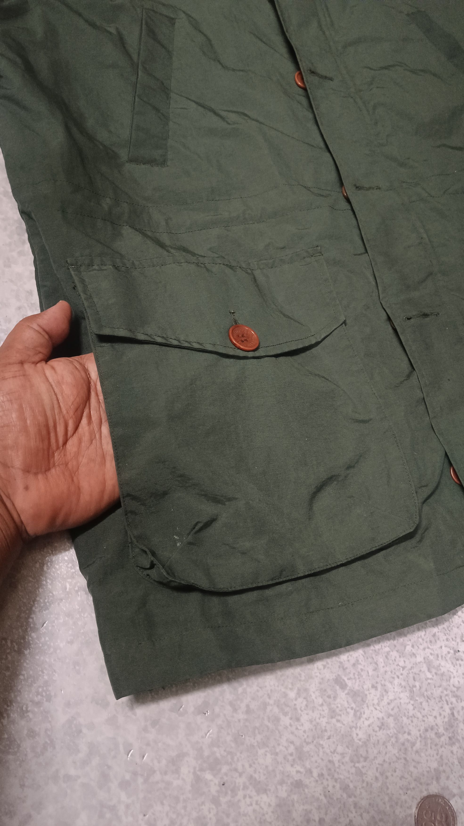 Fred Perry 💥 Fred Perry Green Army Parka Very Rare Size US L / EU 52-54 / 3 - 7 Thumbnail