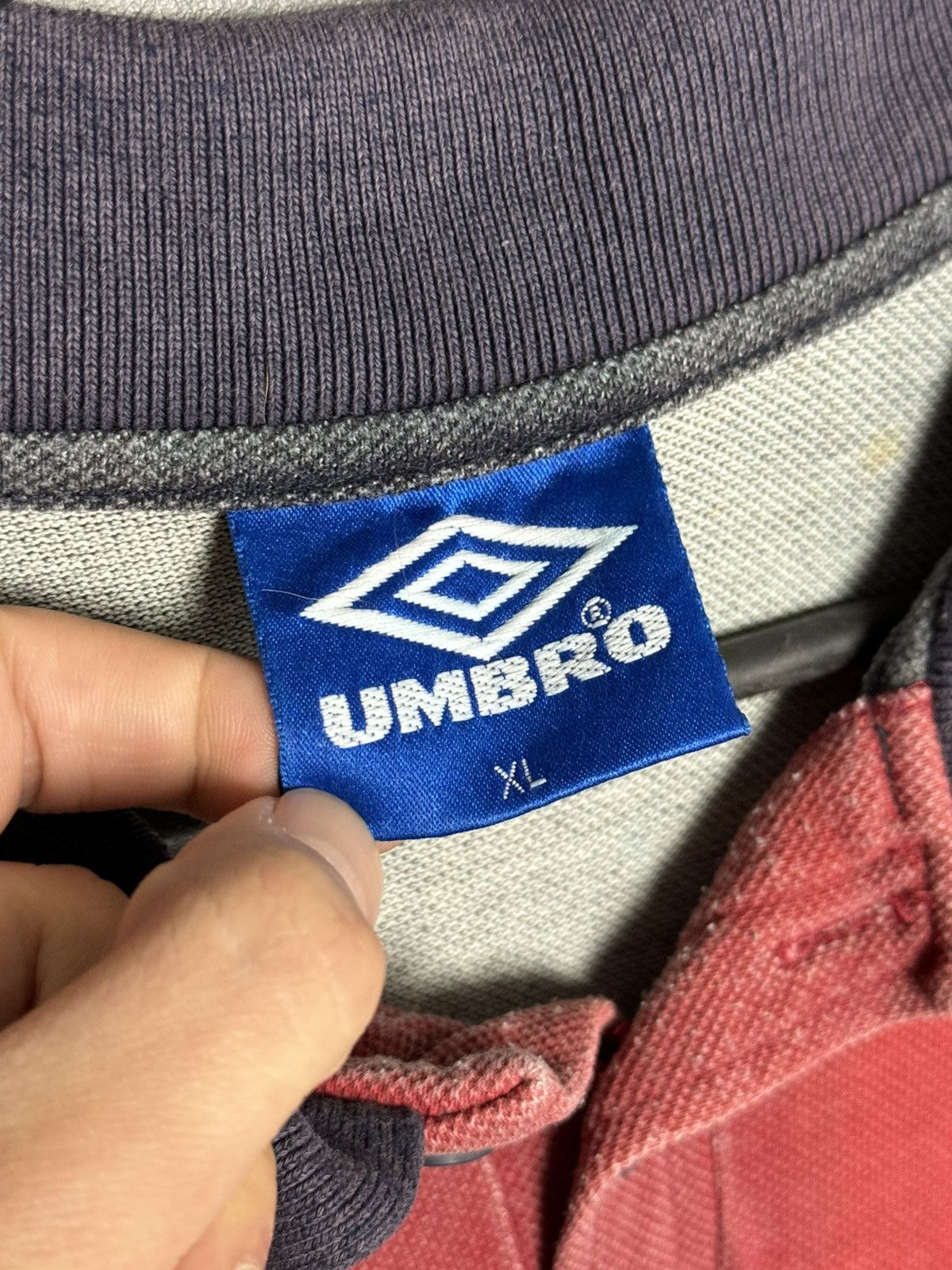 Umbro England National Team 1990’s Training Football T-Shirt Size US XL / EU 56 / 4 - 13 Thumbnail