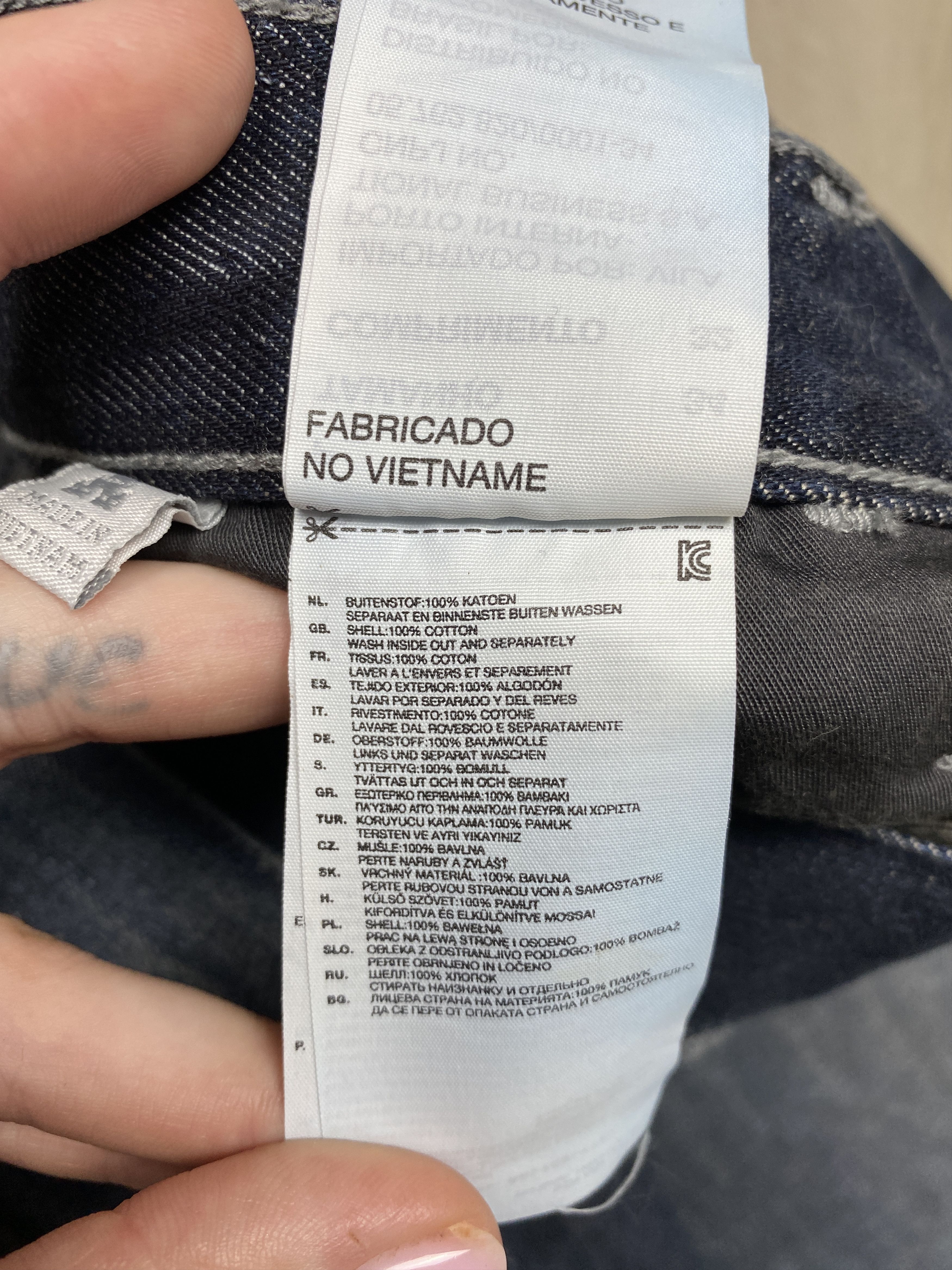 G-Star G Star Raw Vintage Mens Blades Tapered Denim Pants Jeans Size US 34 / EU 50 - 5 Thumbnail