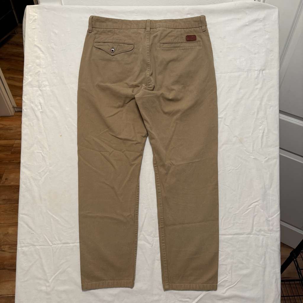 Other Freenote Selvedge Straight Leg Chino Pants Brown Size 33 Size US 33 - 5 Thumbnail