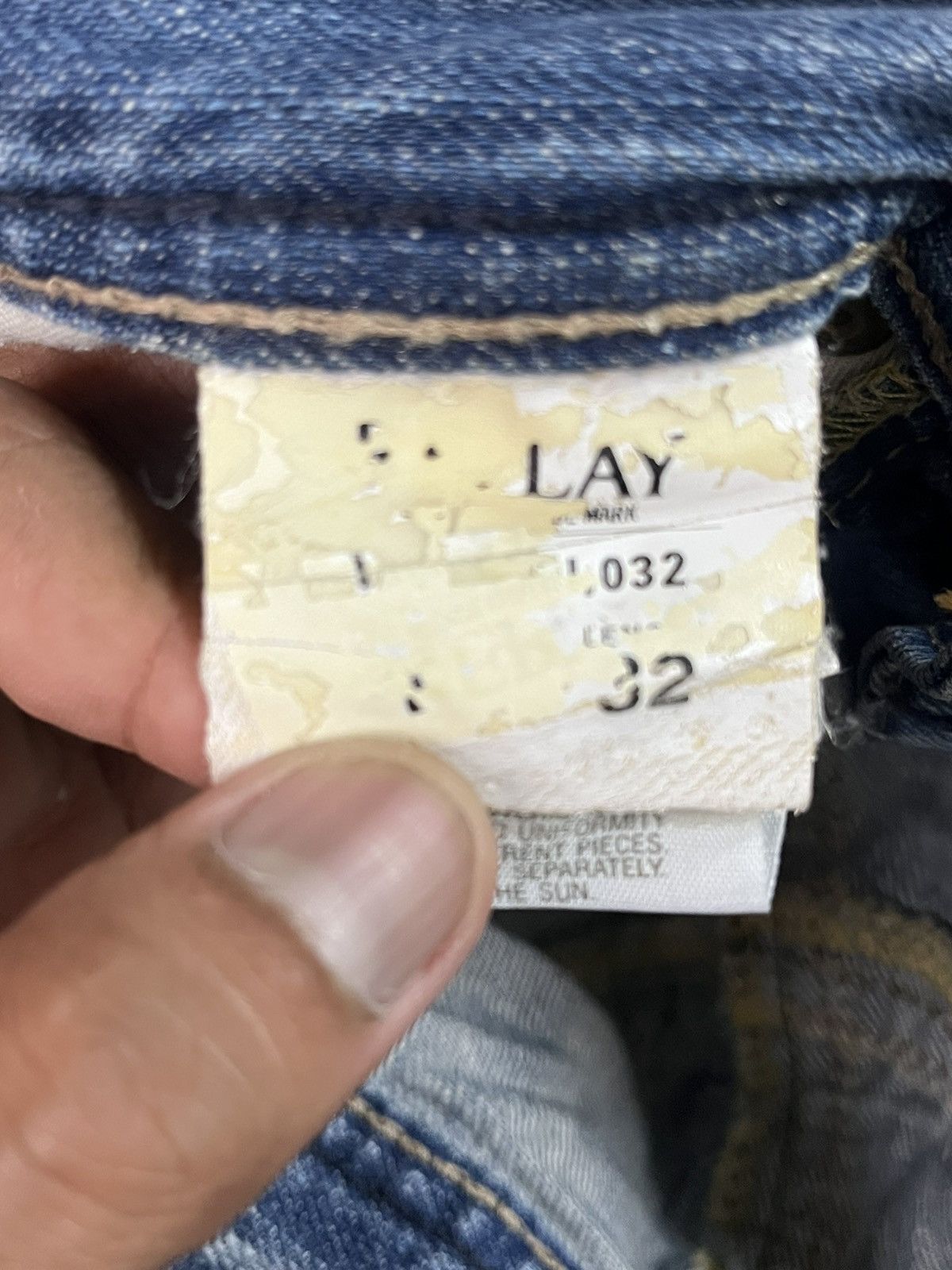 Replay VINTAGE REPLAY BAGGY JEANS MINOR DISTRESSED Size US 34 / EU 50 - 14 Thumbnail