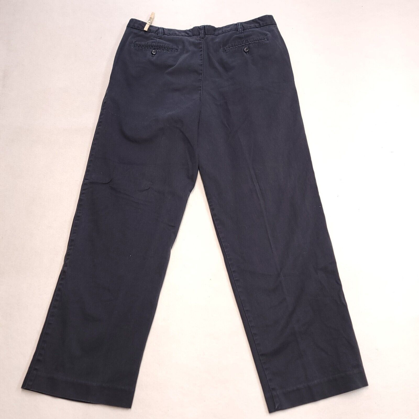 Izod IZOD Performance Casual Chino Pants Men Size 38/32 Reg Black Size US 38 / EU 54 - 6 Thumbnail