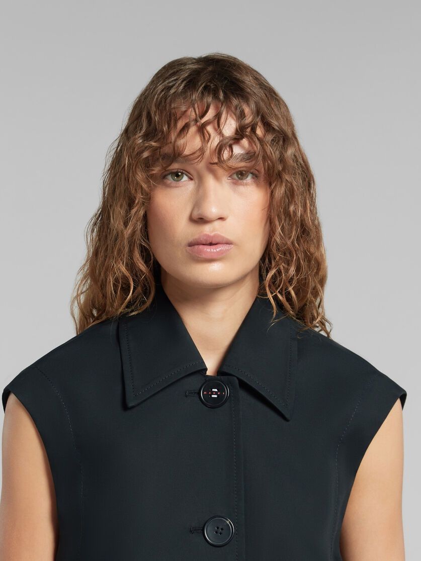 Marni o1f1d3z0725 Bonded Coat in Black Size XL / US 12-14 / IT 48-50 - 4 Thumbnail