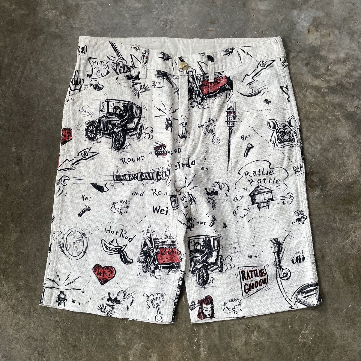 Japanese Brand Weirdo by glad hand & co short pant Size US 33 - 1 Thumbnail