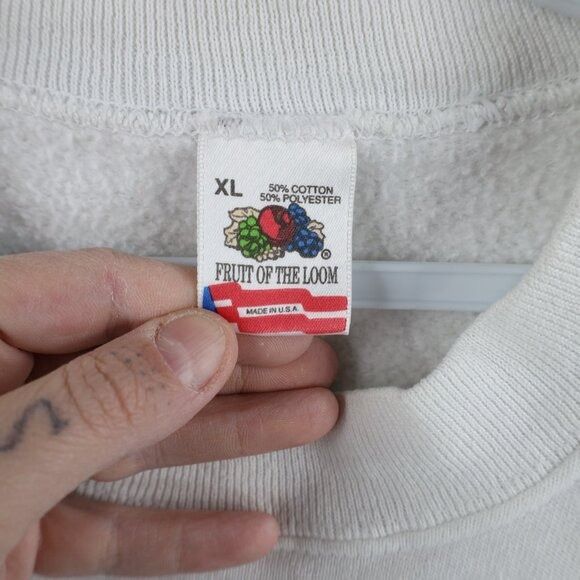 Vintage Vintage 90s Streetwear Bootleg Gucci Crewneck Sweatshirt Size US XL / EU 56 / 4 - 12 Thumbnail