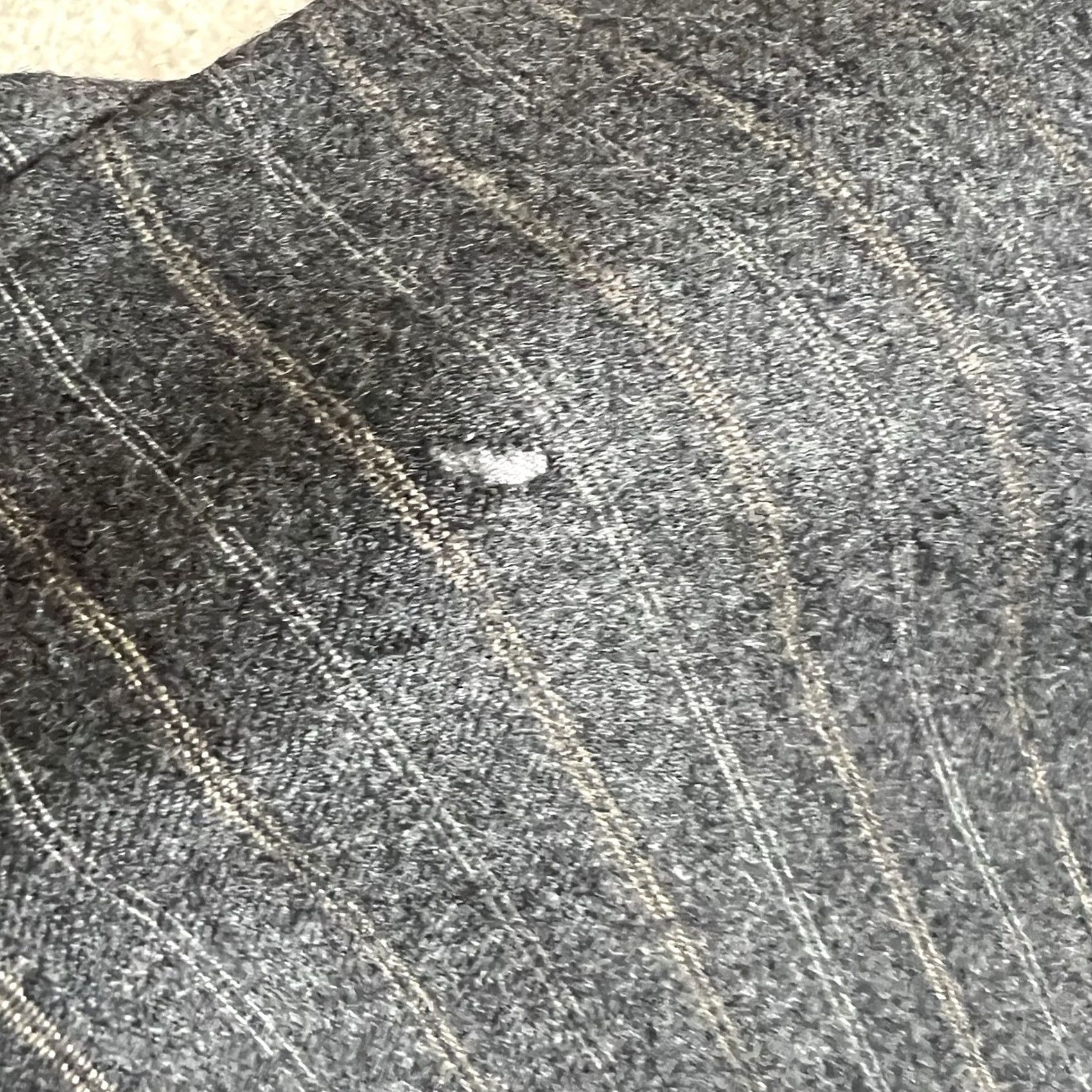 Michael Kors Michael Kors Mens Blazer Shirt 42R Wool Plaid Two Button Grey Sports Coat Regular Size Mens Size 42R - 6 Thumbnail