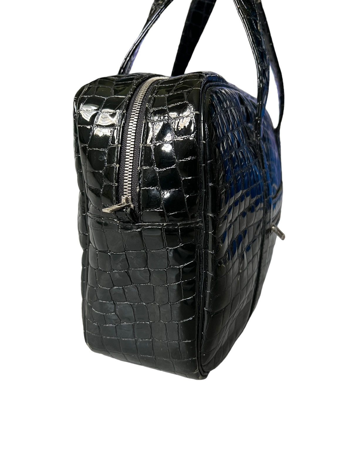 Junya Watanabe Junya Watanabe Crocodile Embossed Mini Bag Size ONE SIZE - 4 Thumbnail