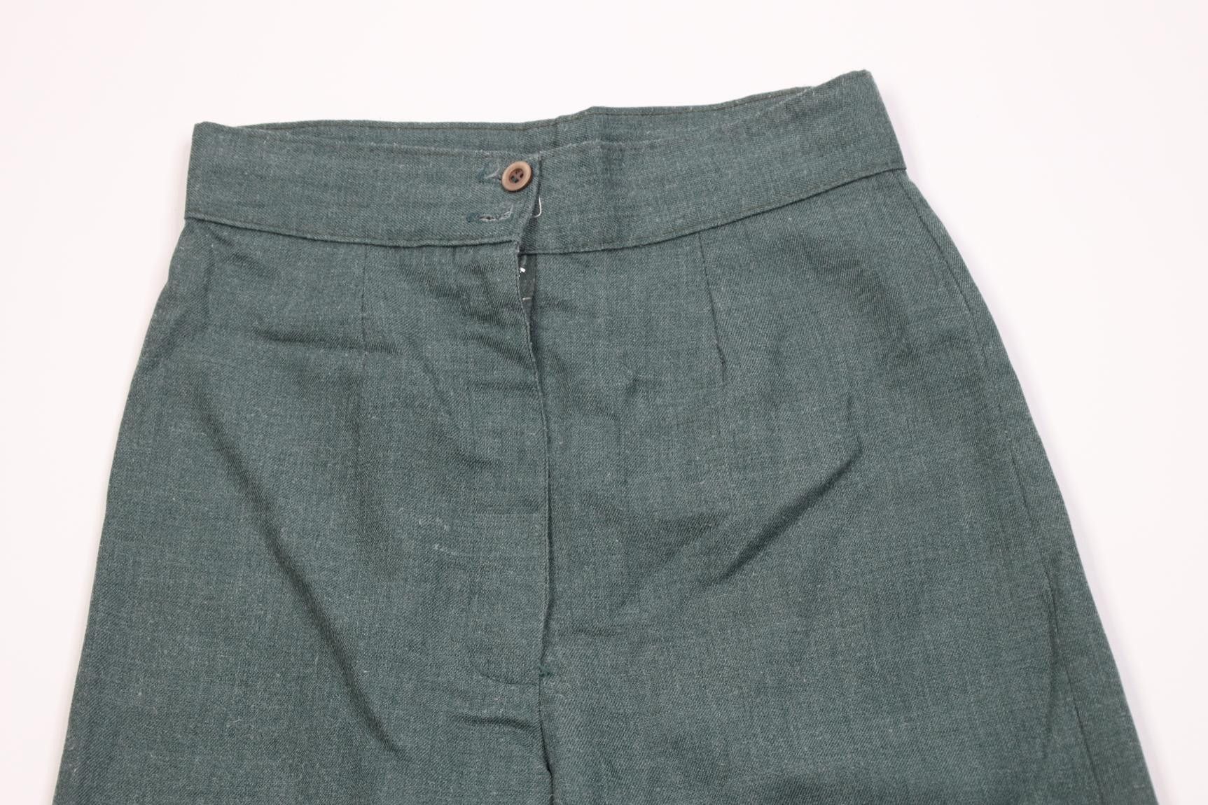 Vintage Vintage 60s Streetwear Gabardine Blend Bell Bottoms Pants Size 32" / US 10 / IT 46 - 2 Thumbnail