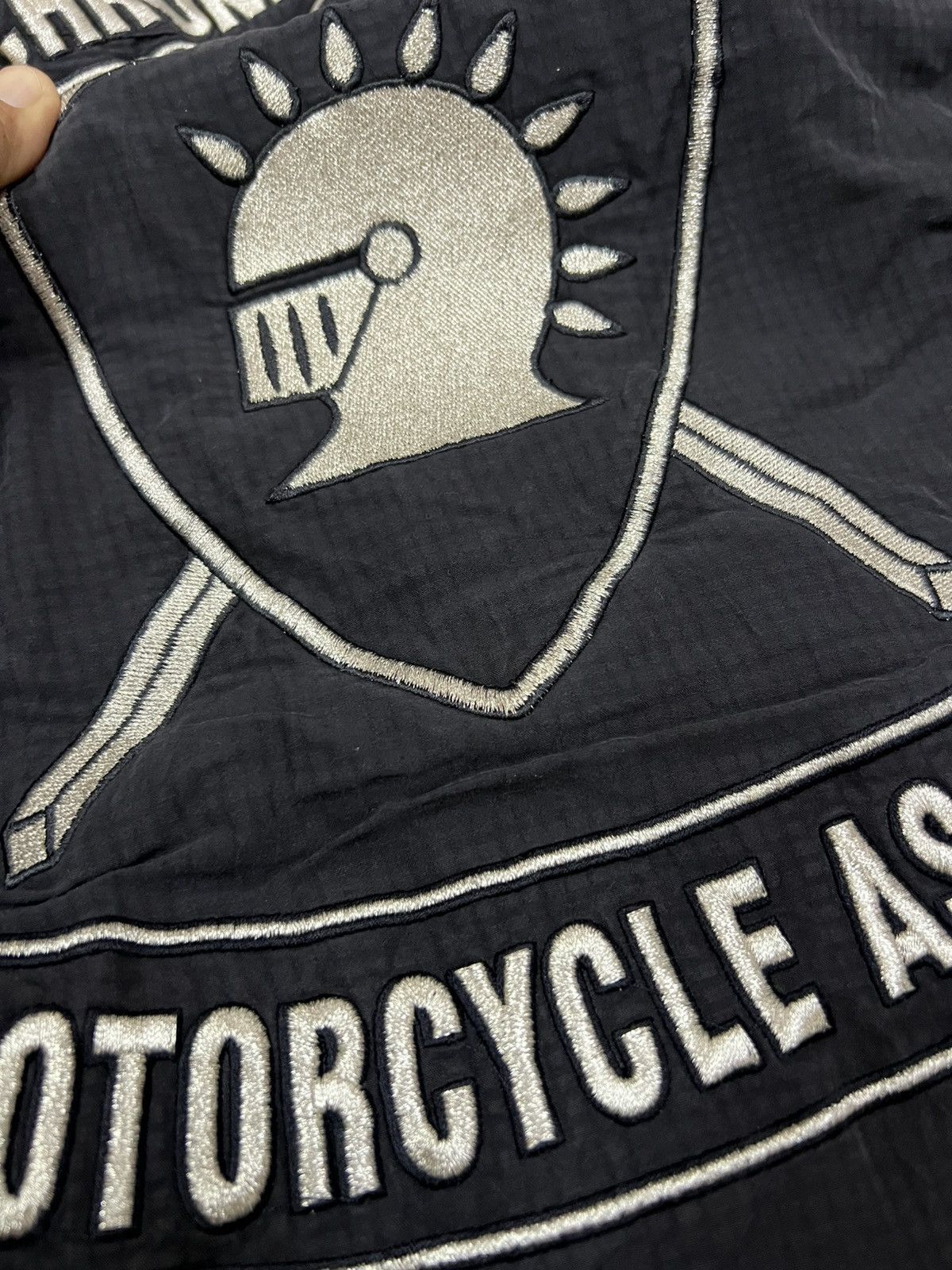 Vintage Chrome Knights Motorcycle Assoc. Cubavera Shirt Size US XL / EU 56 / 4 - 8 Thumbnail