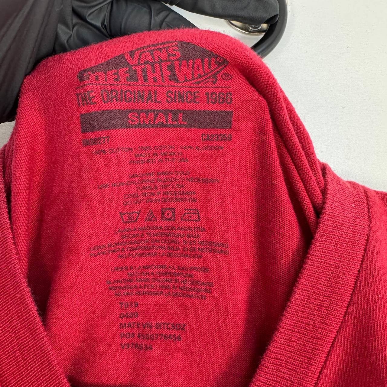 Vans Vans Logo T-Shirt Red Yellow Graphic Skate Mens Size S Size US S / EU 44-46 / 1 - 4 Thumbnail