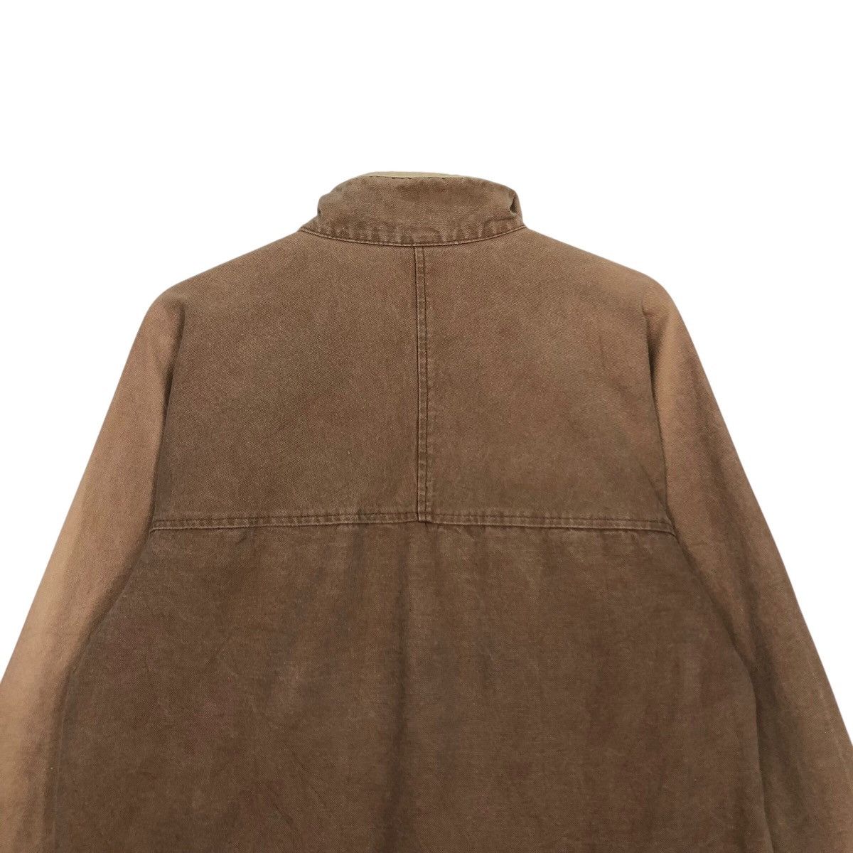 Japanese Brand 📌Vintage Half Zipper Jacket Kavu Duck Canvas Detroit Size US M / EU 48-50 / 2 - 10 Thumbnail