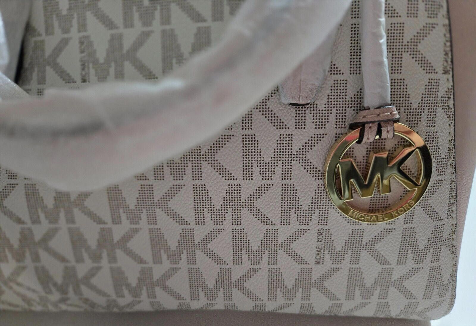Michael Kors Michael Kors Ciara Top Zip Leather Satchel Handbag Ballet Size ONE SIZE - 7 Thumbnail
