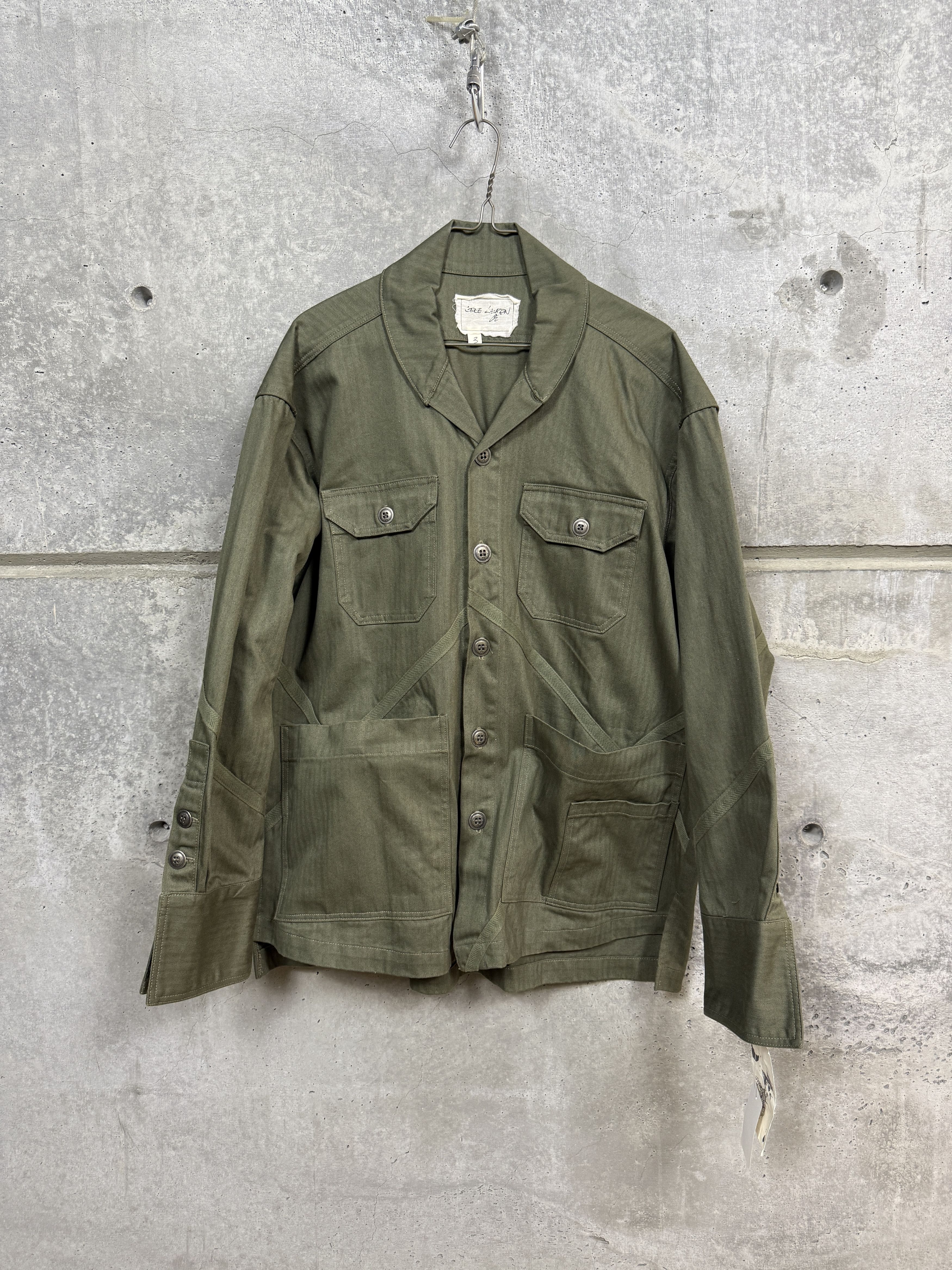 Greg Lauren $995 Greg Lauren Army Boxy Jacket Size US L / EU 52-54 / 3 - 4 Thumbnail