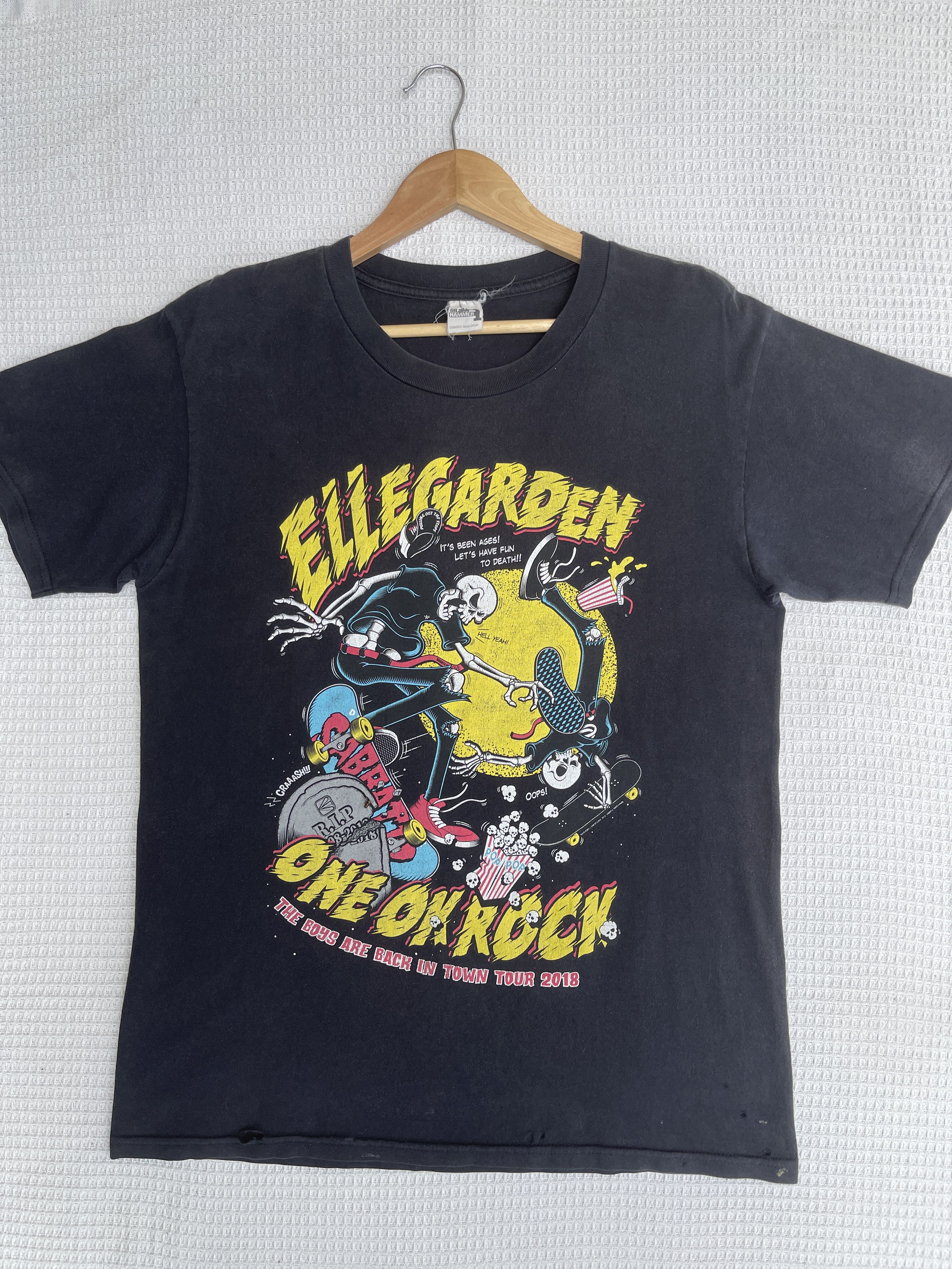 Band Tees LastDrop🔥Ellegarden x One Ok Rock Sabbat13 Skateboarding Tee Size US M / EU 48-50 / 2 - 11 Thumbnail