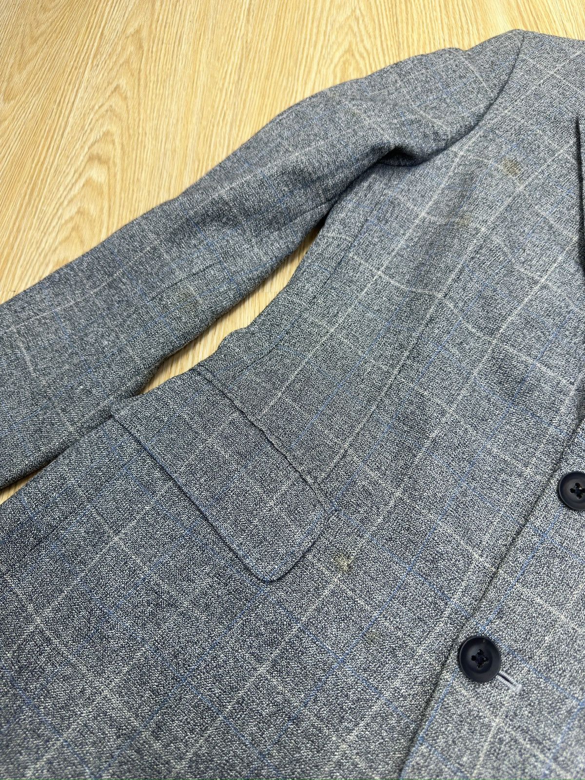 Burberry Burberry London Wool Single Breasted Blazer Jacket MJ116 Size 36S - 10 Thumbnail