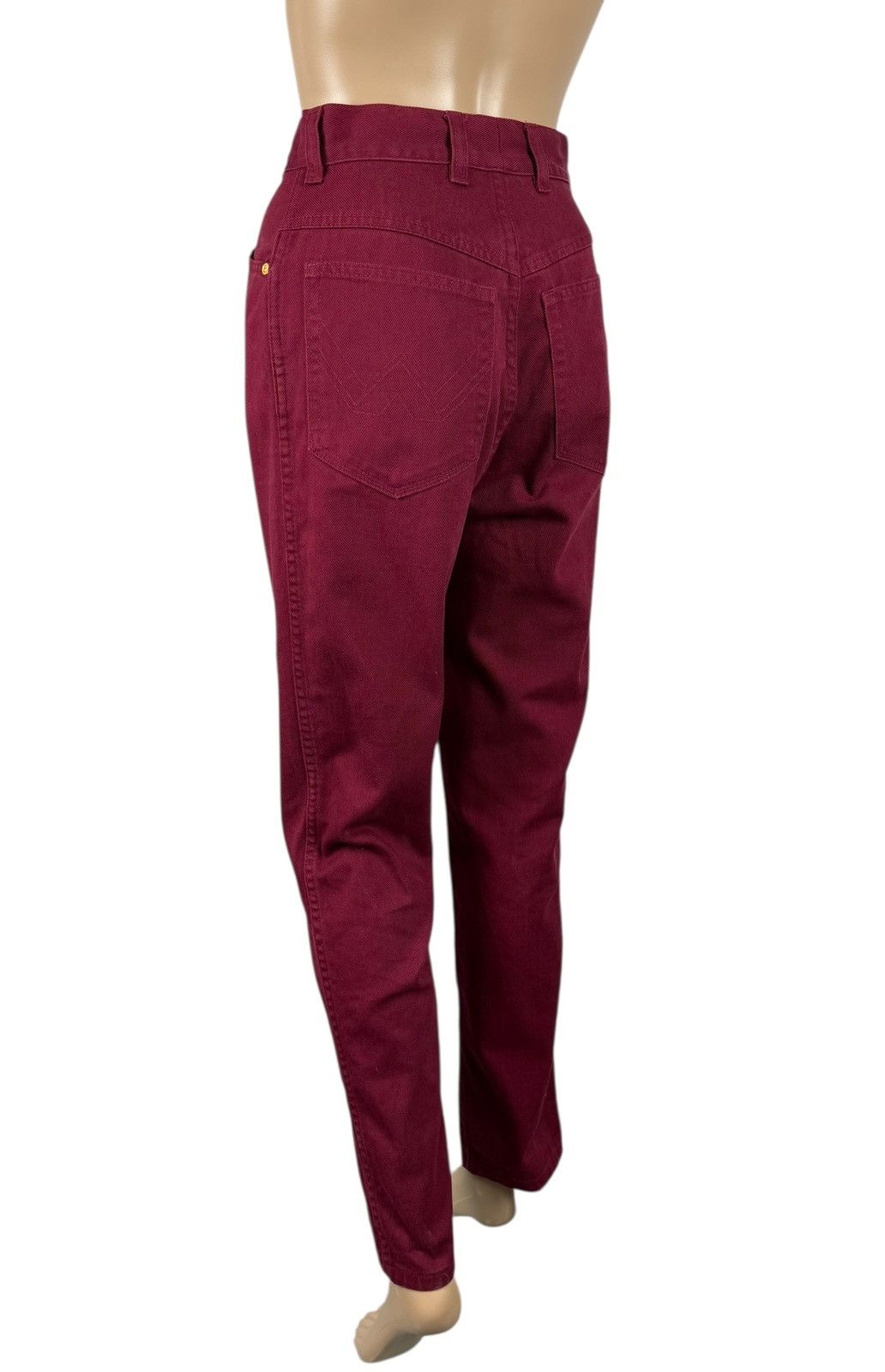 Escada Esacada Margaretha Ley Vintage Jeans Bordeaux size DE36 IT40 Size 27" / US 4 / IT 40 - 6 Thumbnail