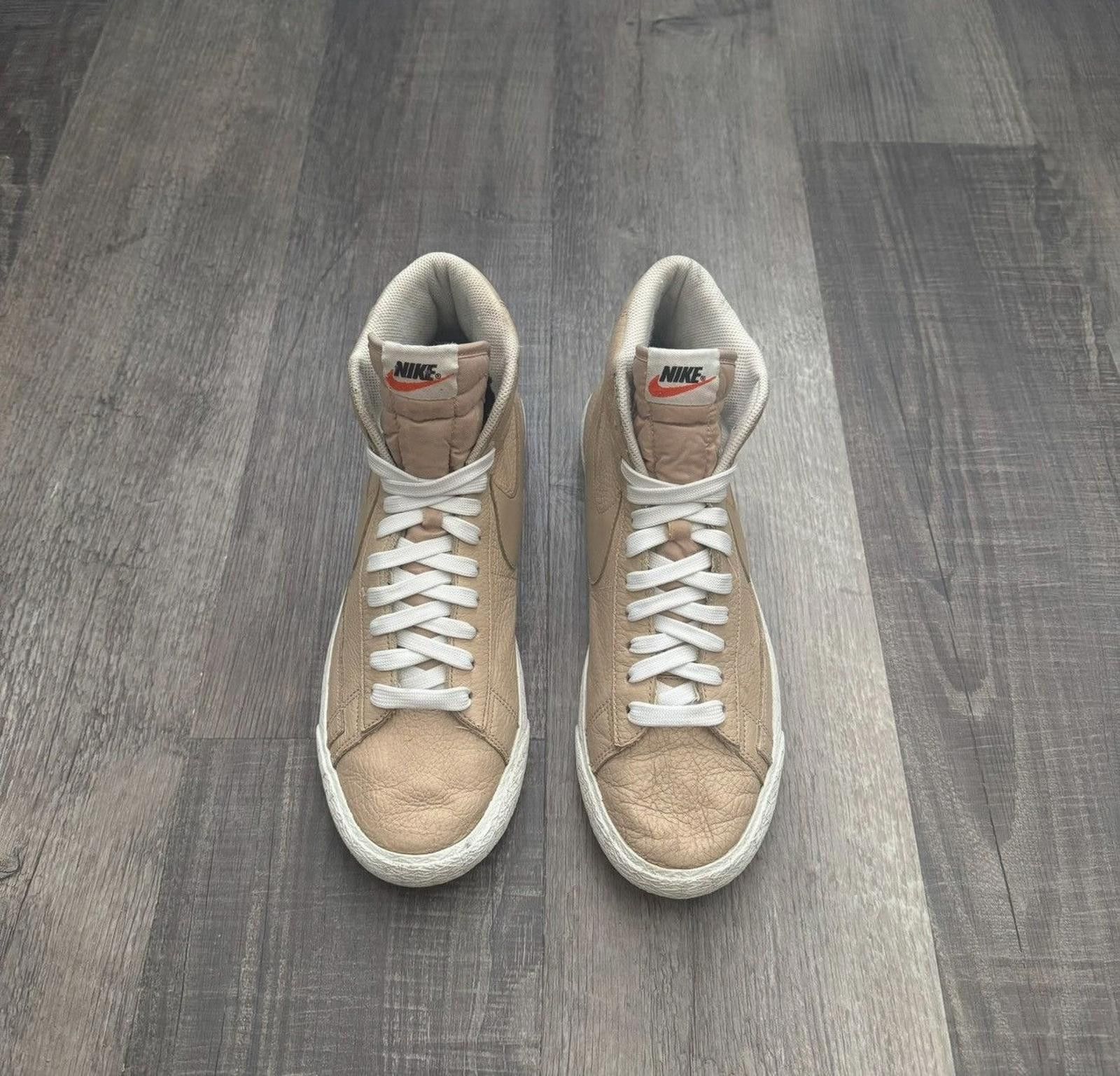 Nike NIKE • Blazer Mid Premium "Linen/Summit" (11M) Size US 11 / EU 44 - 4 Thumbnail