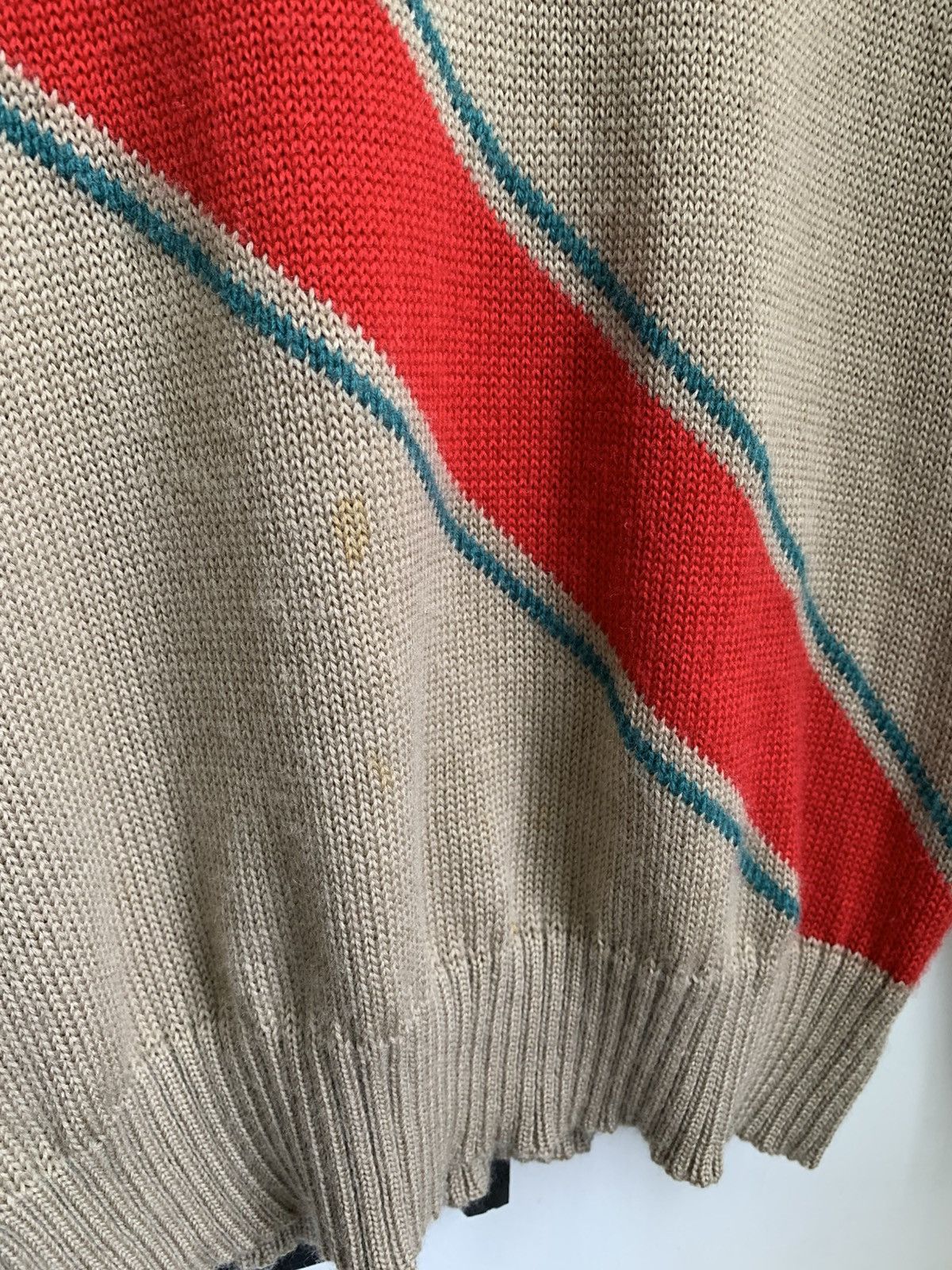 Christian Dior Monsieur × Dior × Vintage Vintage 90s CD Motive Christian Dior Sport Knit Sweater Size US XS / EU 42 / 0 - 8 Thumbnail