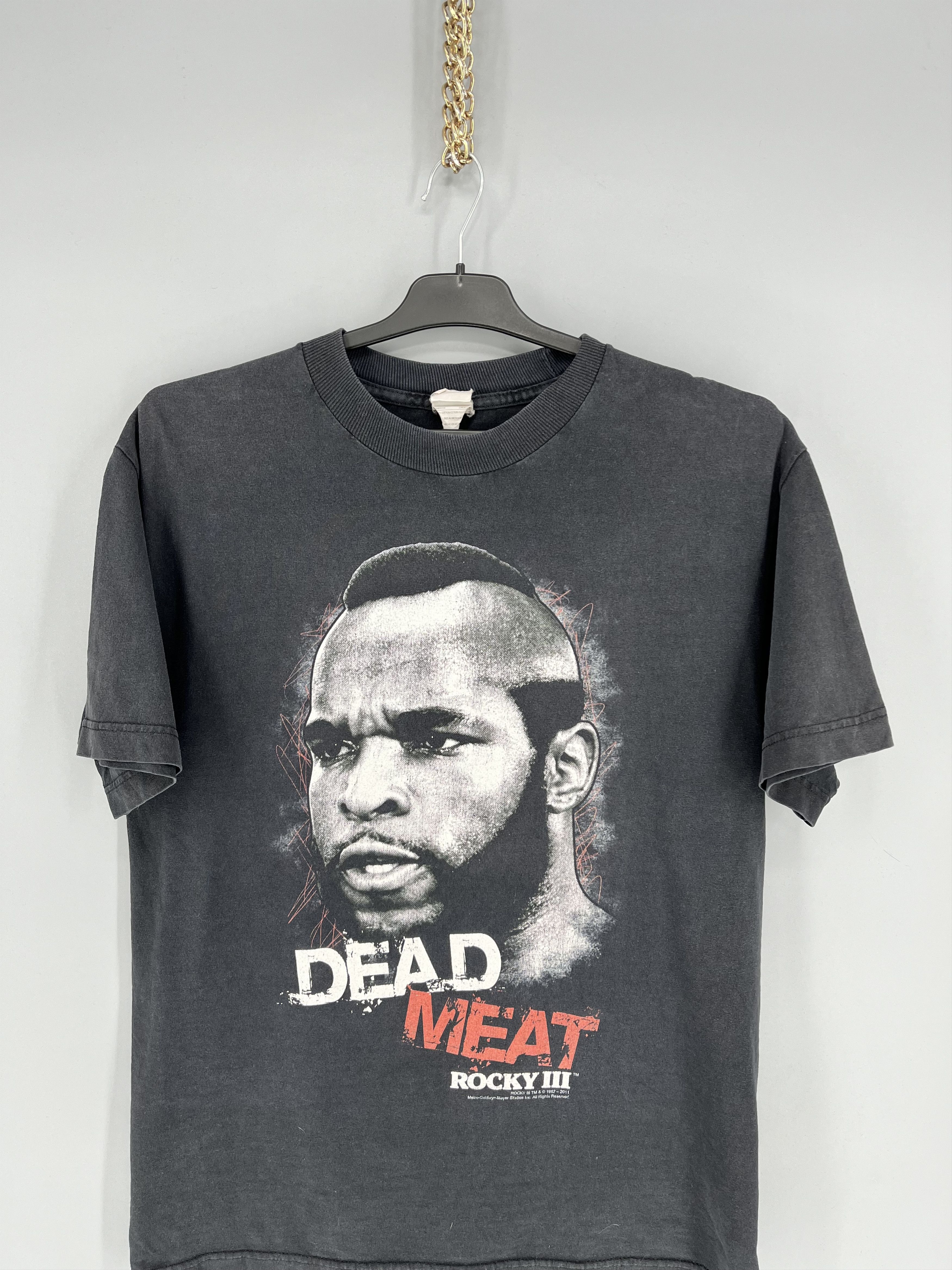 Vintage Rocky III Dead Meat T Shirt Mens Licensed Boxing Movie Tee Size US M / EU 48-50 / 2 - 6 Thumbnail