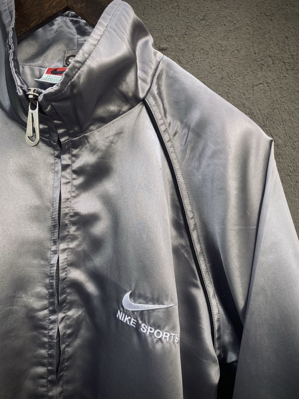 Nike × Vintage Vintage 90s Nike Premier Platinum Jacket Size US M / EU 48-50 / 2 - 3 Thumbnail