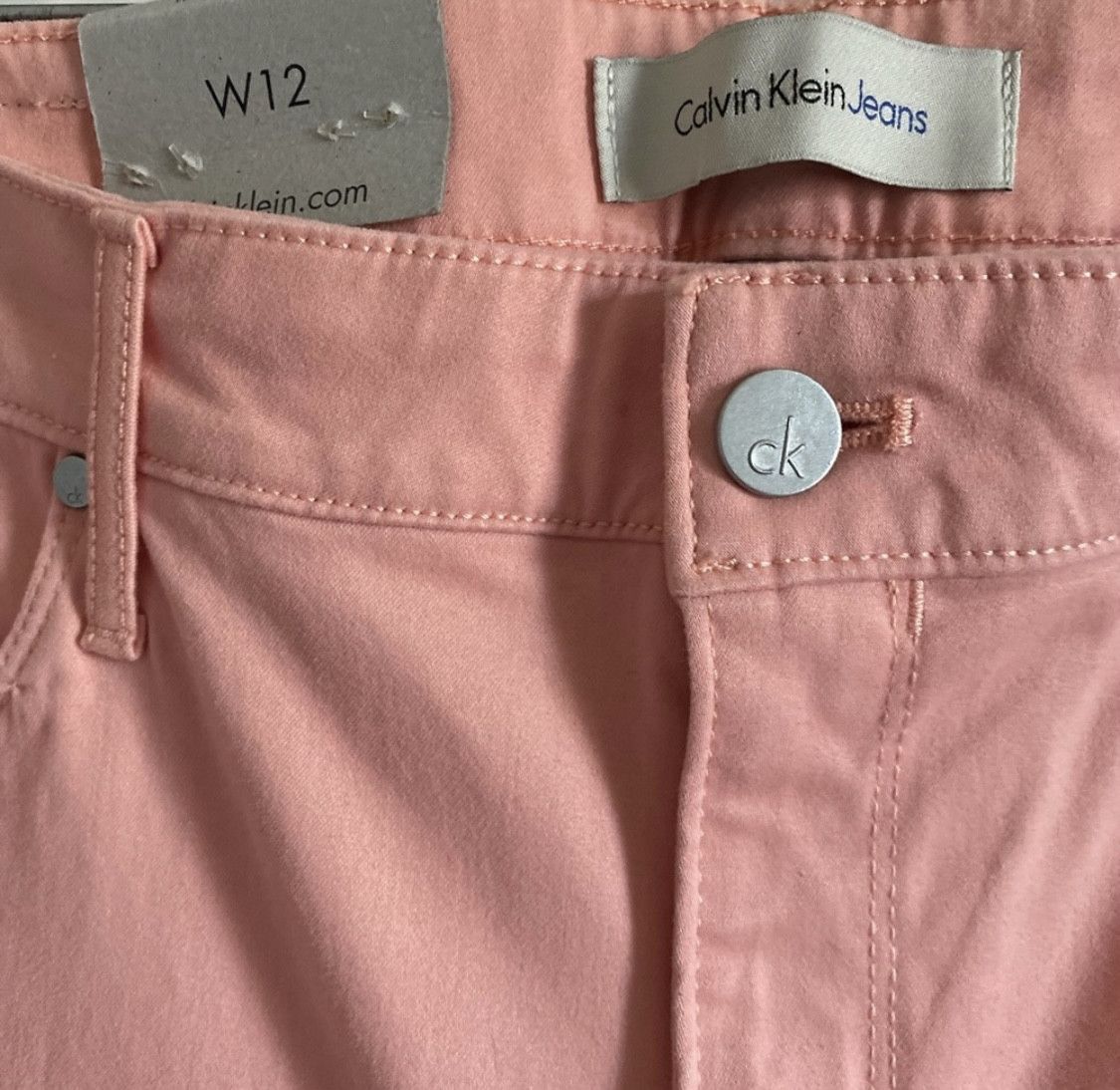 Calvin Klein CALVIN KLEIN JEANS ANKLE SKINNY STRETCH HIGH RISE SZ 12 Size 34" / US 12 / IT 48 - 4 Thumbnail