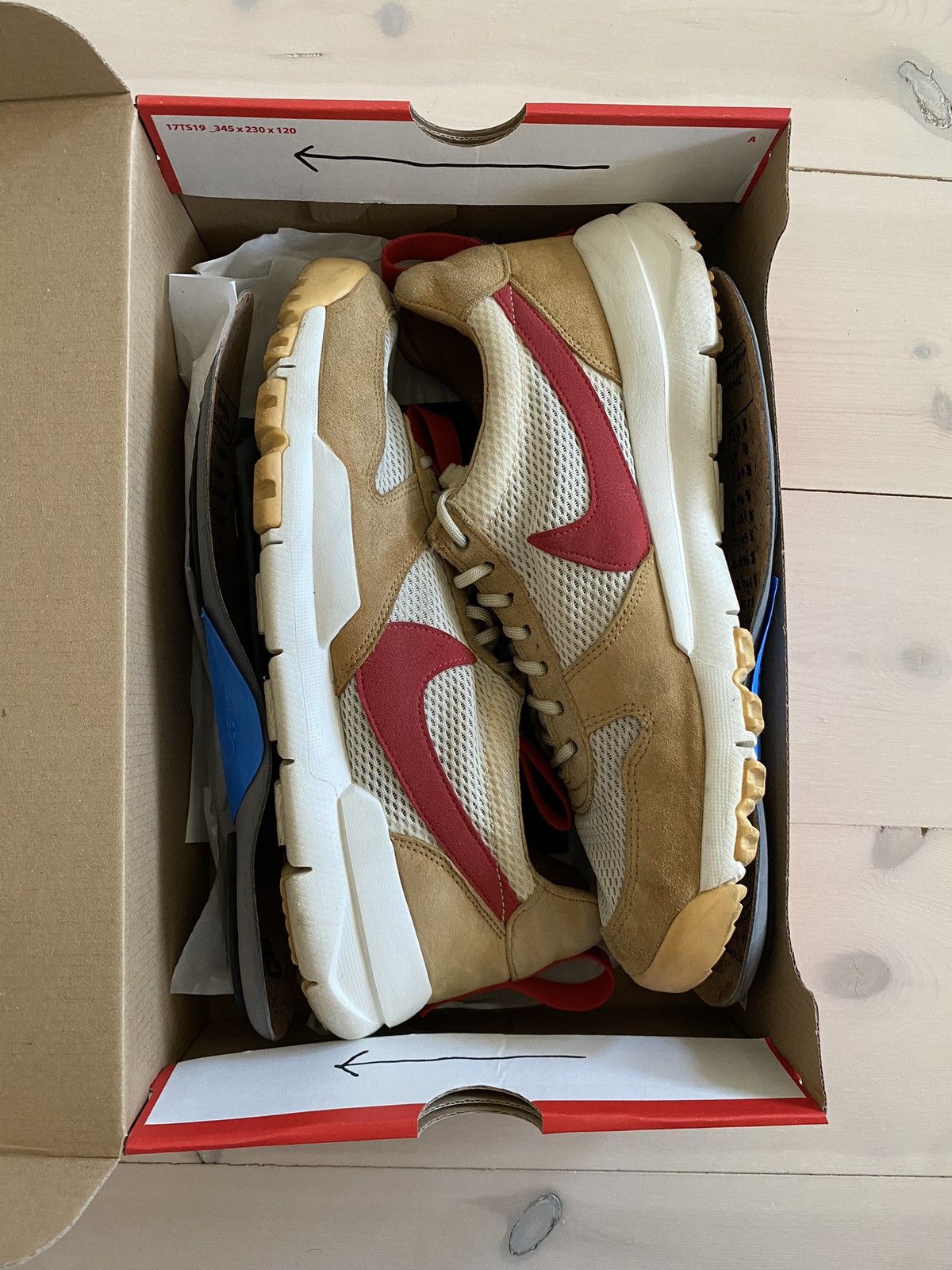 Nike × Tom Sachs 2017 Nike Tom sachs mars yard 2.0 - US11,5 Size US 11.5 / EU 44-45 - 3 Thumbnail