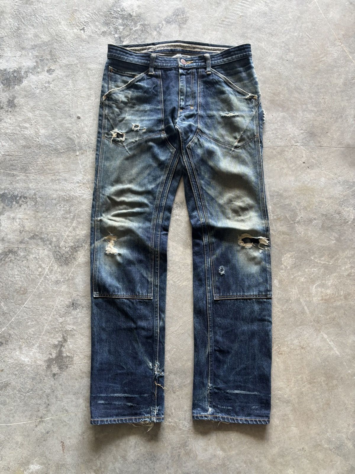 number nine デニムジャケット　08ss birds期 NUMBER (N)INE(ナンバーナイン) 08SS「BIRDS期」テーラードジャケット
