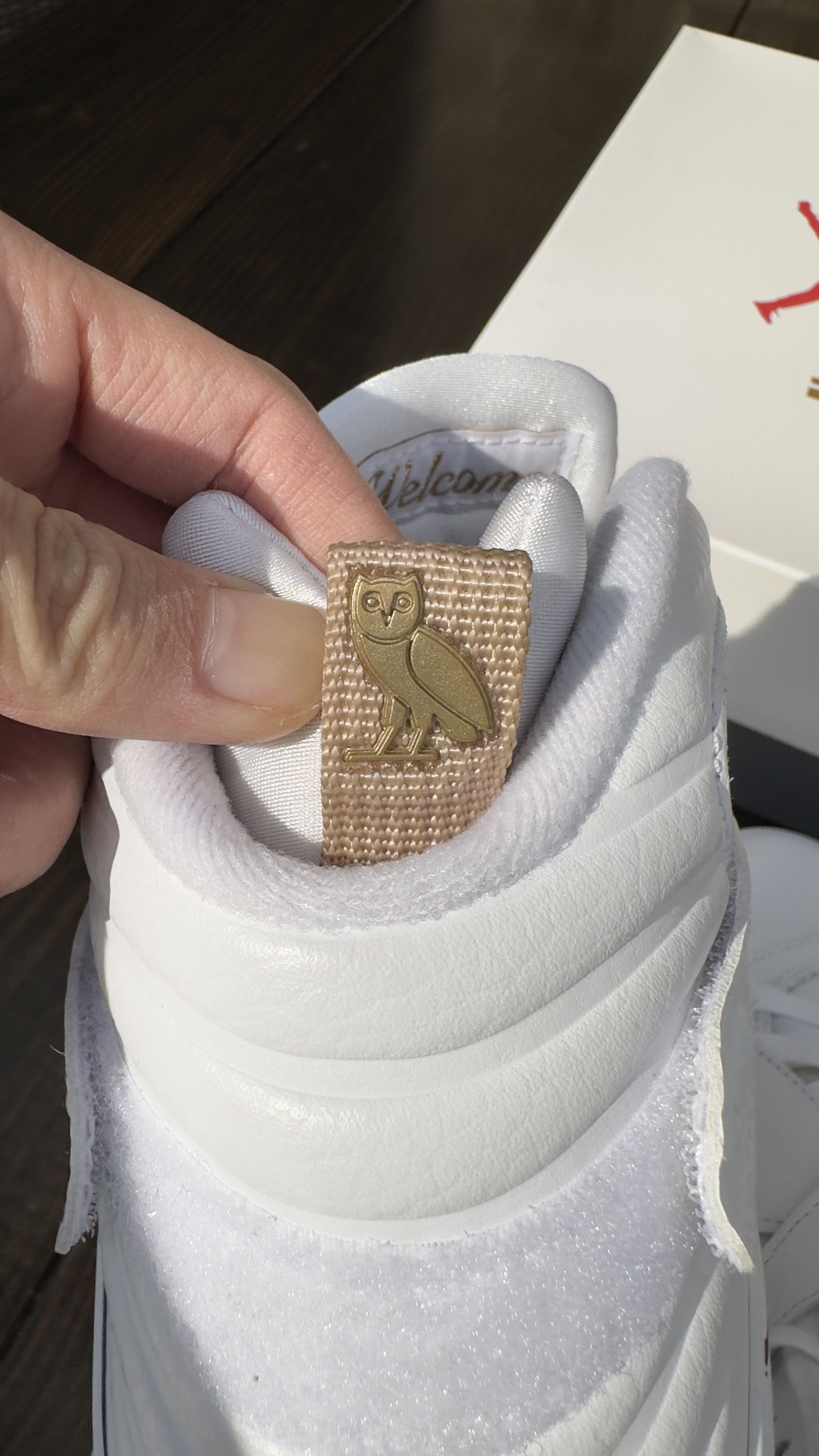 Jordan Brand × October's Very Own OVO x Jordan 8 White size 10 Size US 10 / EU 43 - 11 Thumbnail