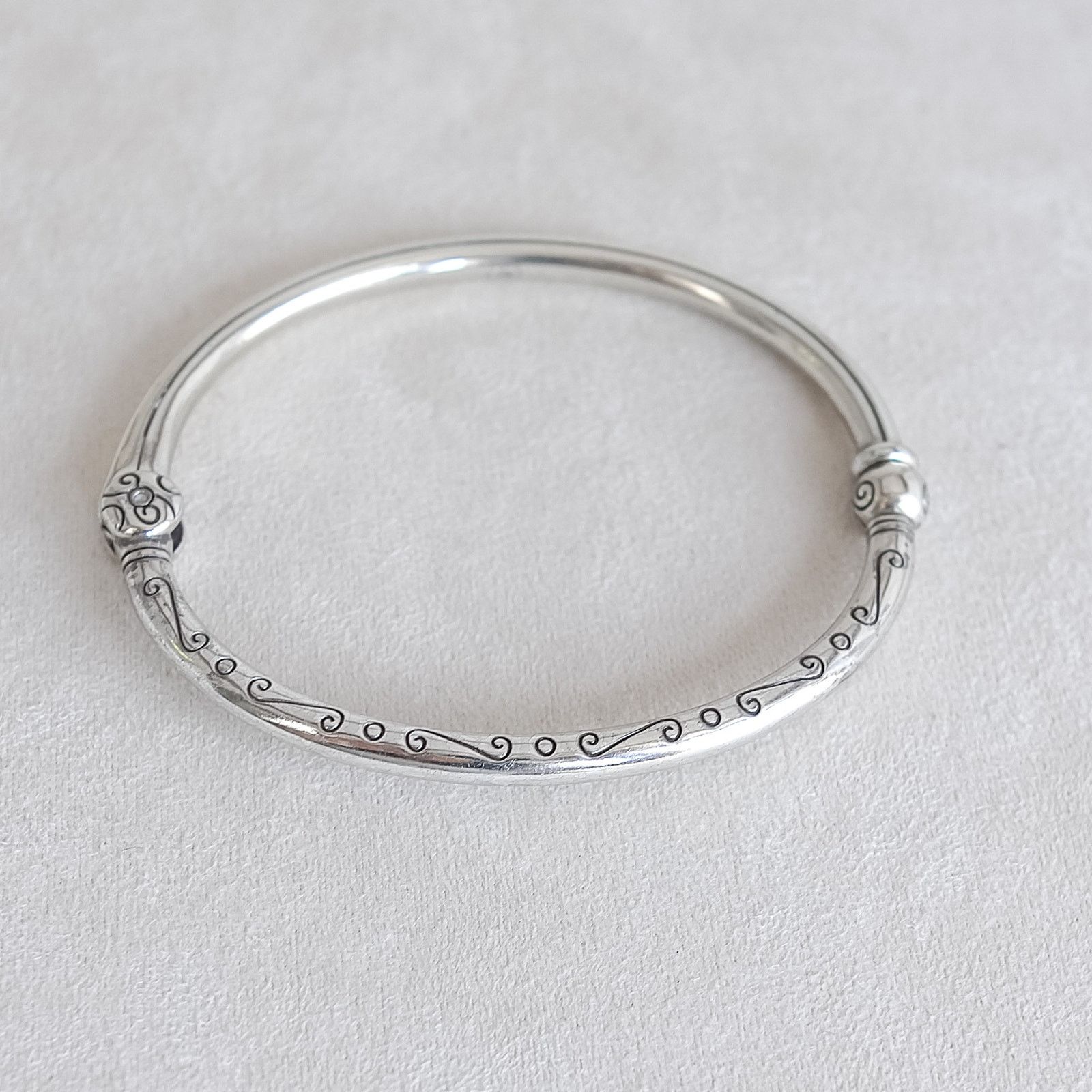 Brighton Brighton Charm Bangle Bracelet Silver Plated Magnetic Clasp Size ONE SIZE - 1 Thumbnail
