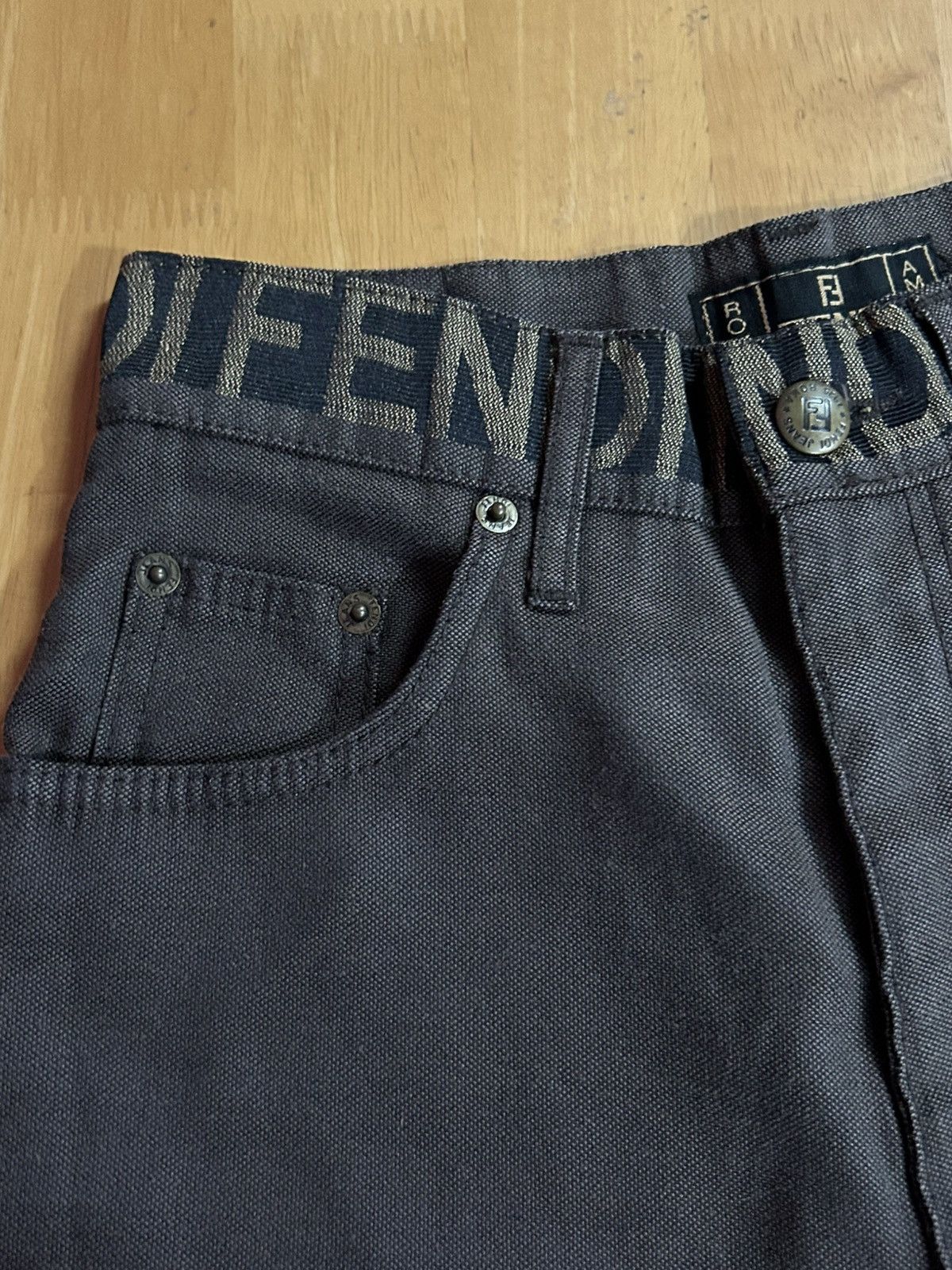 Fendi × Vintage 🔥🔥FENDI Pant Made In Itali Size US 27 - 8 Thumbnail
