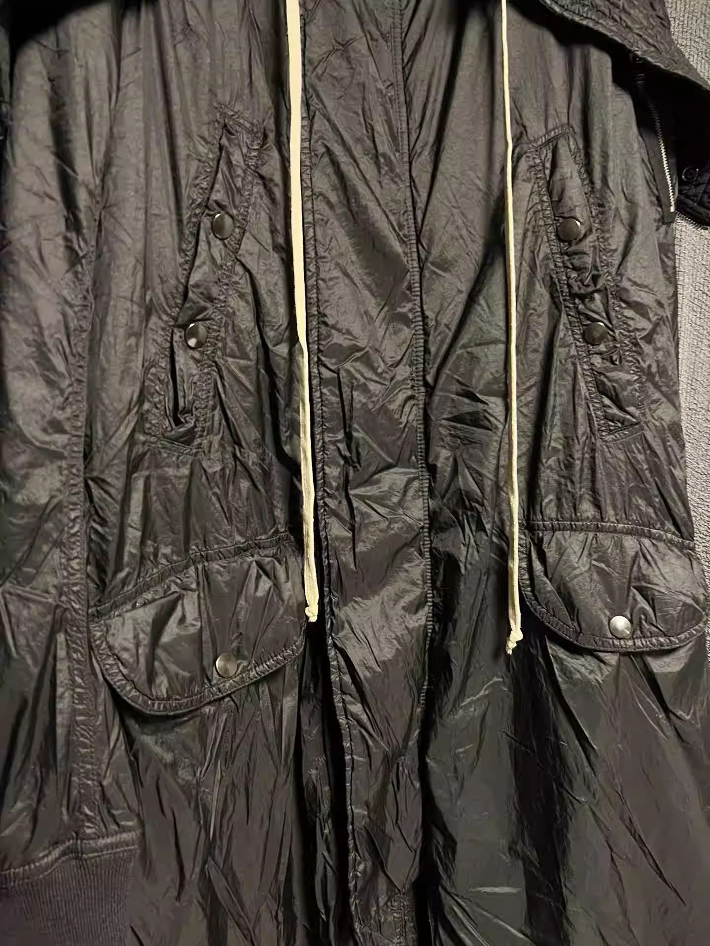 Rick Owens Rick Owens 15fw bomber overcoat-2505 Size US M / EU 48-50 / 2 - 5 Thumbnail