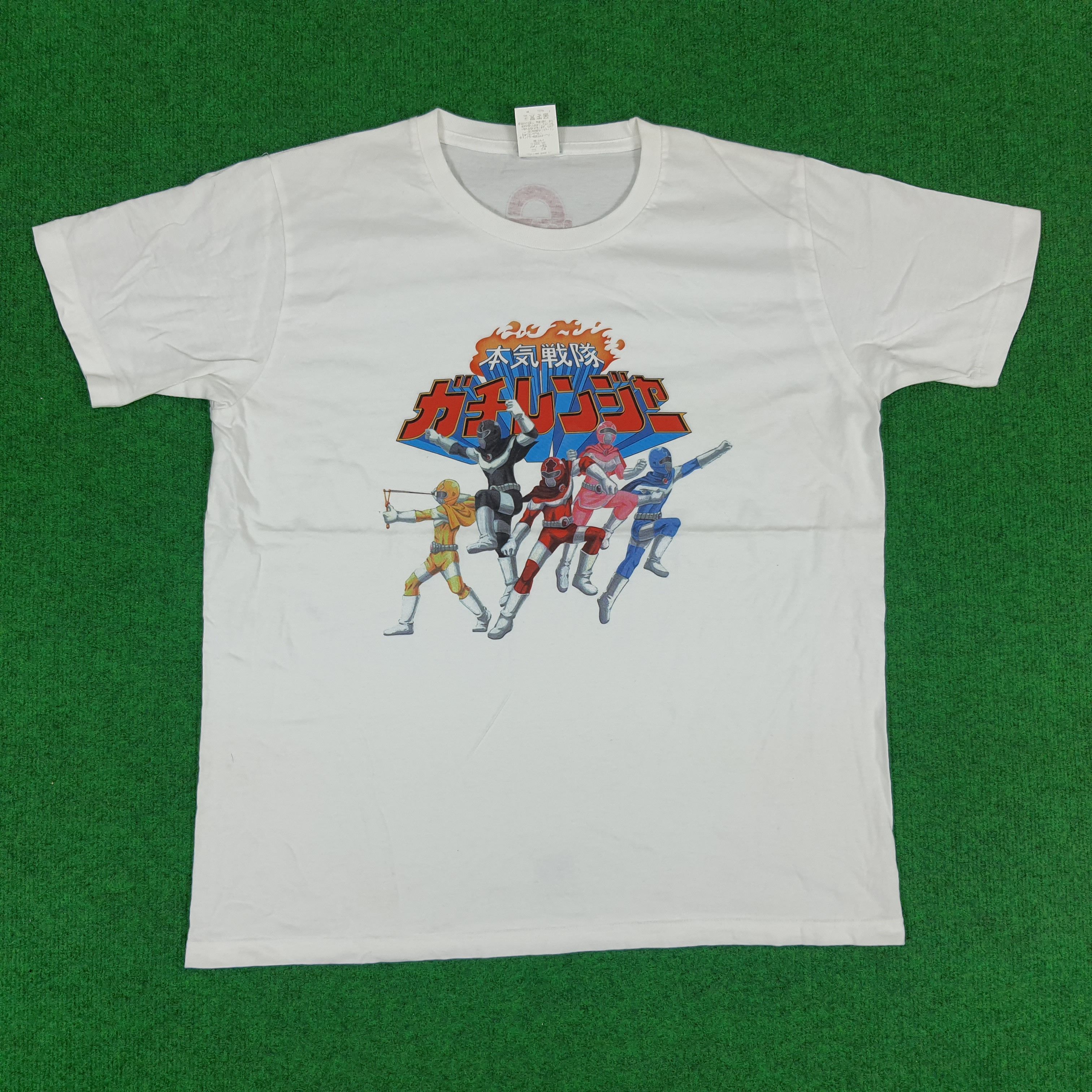 Japanese Brand Vintage Super Sentai Gachirangers T-shirt Size US L / EU 52-54 / 3 - 1 Thumbnail