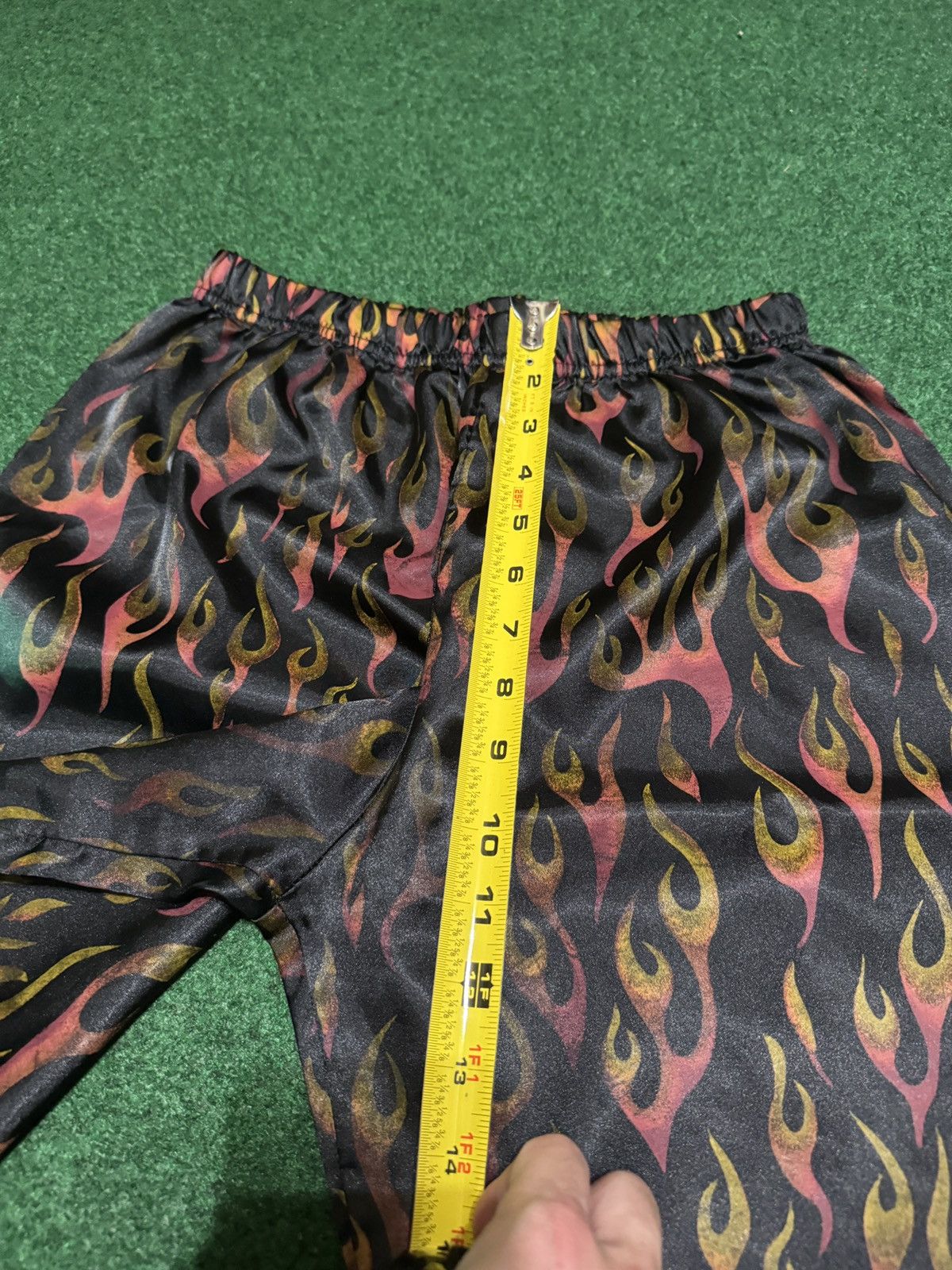 Vintage Vintage 80s 90s Flames Flame Print Retro Medium 24x30 Pants Size US 26 / EU 42 - 9 Thumbnail