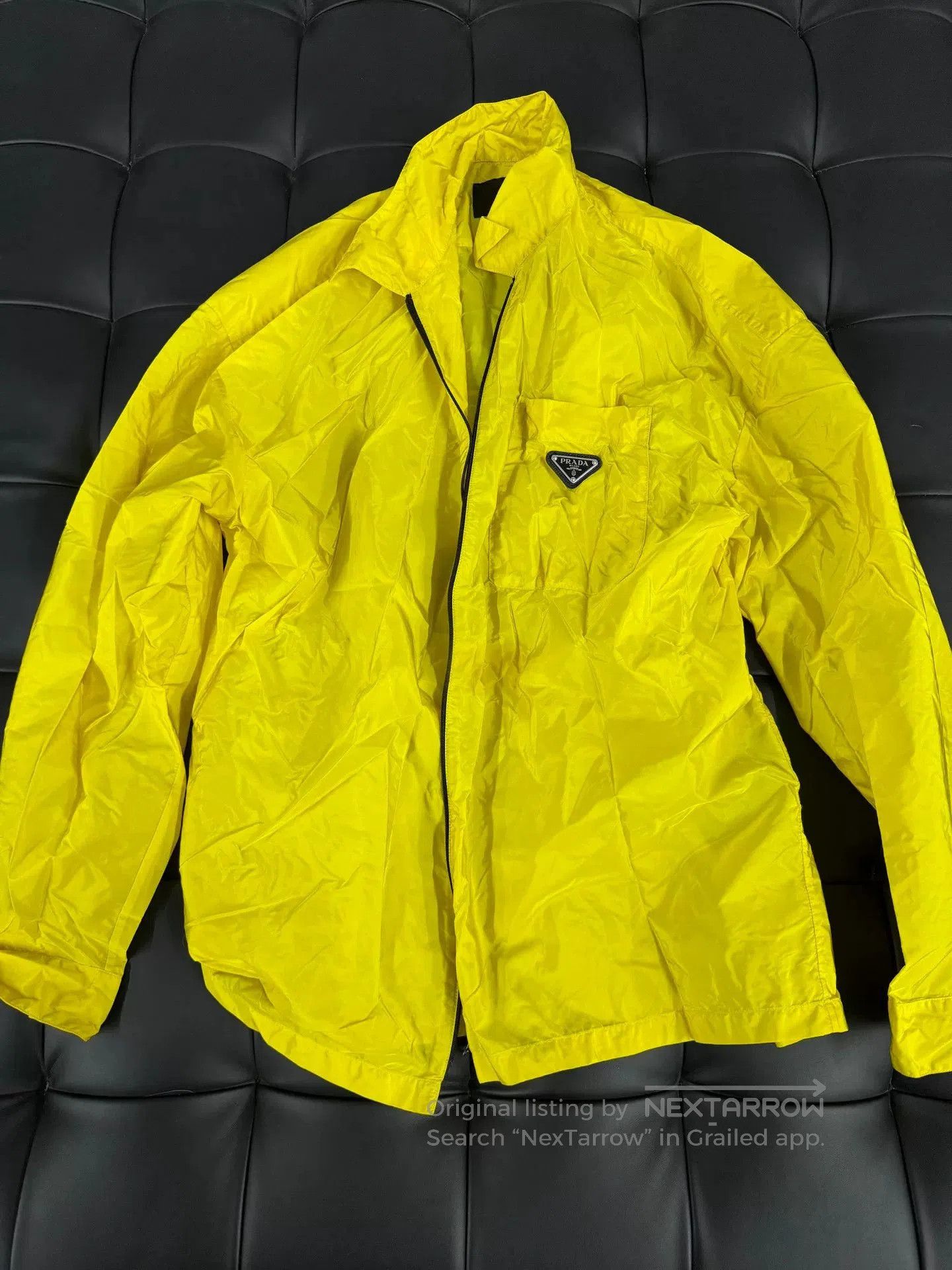 Prada Prada Blue Nylon Zip Jacket. Size US M / EU 48-50 / 2 - 1 Thumbnail