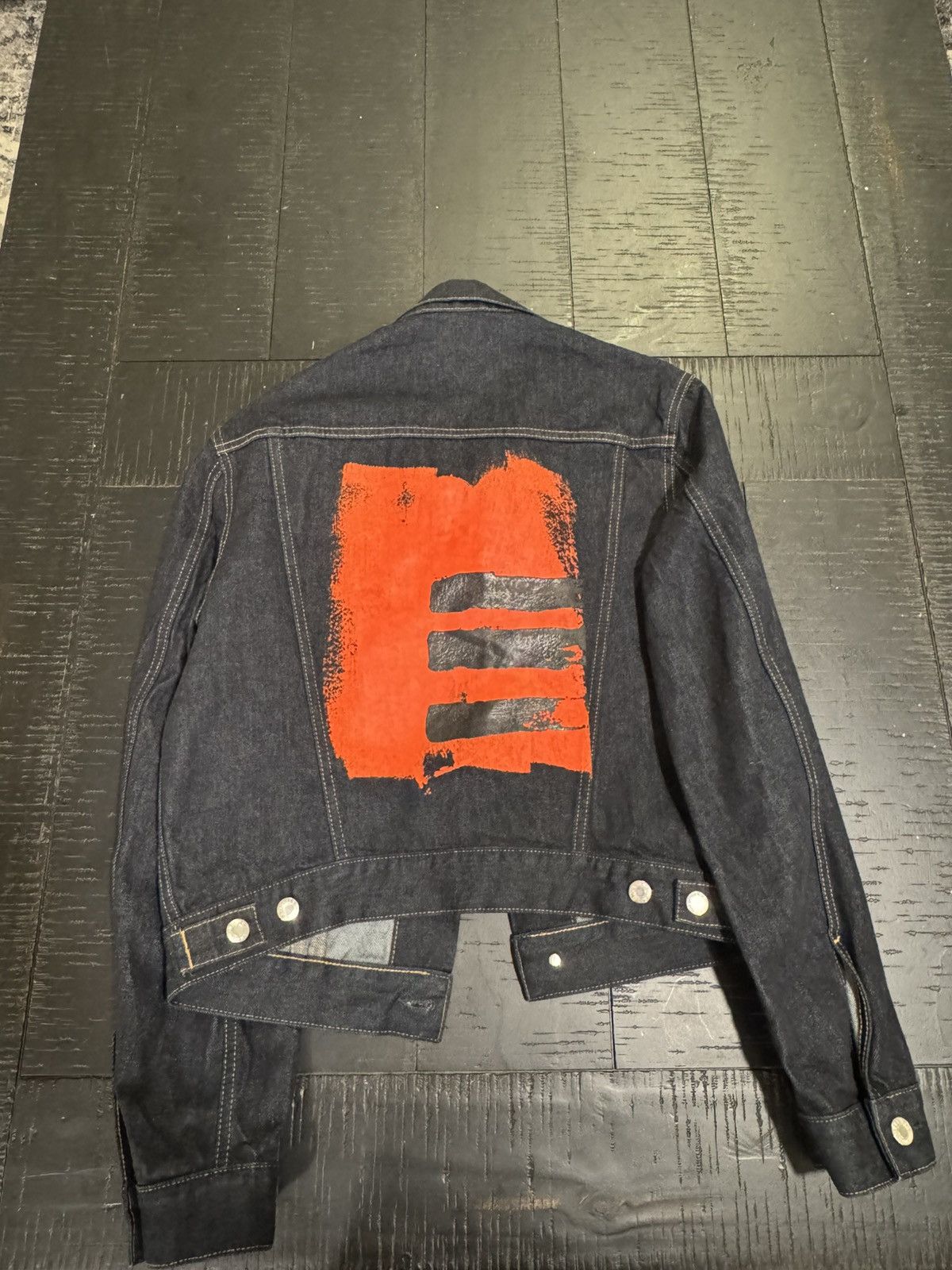 Helmut Lang Helmut lang 04ss slim 2 pocket turn up jacket | Grailed