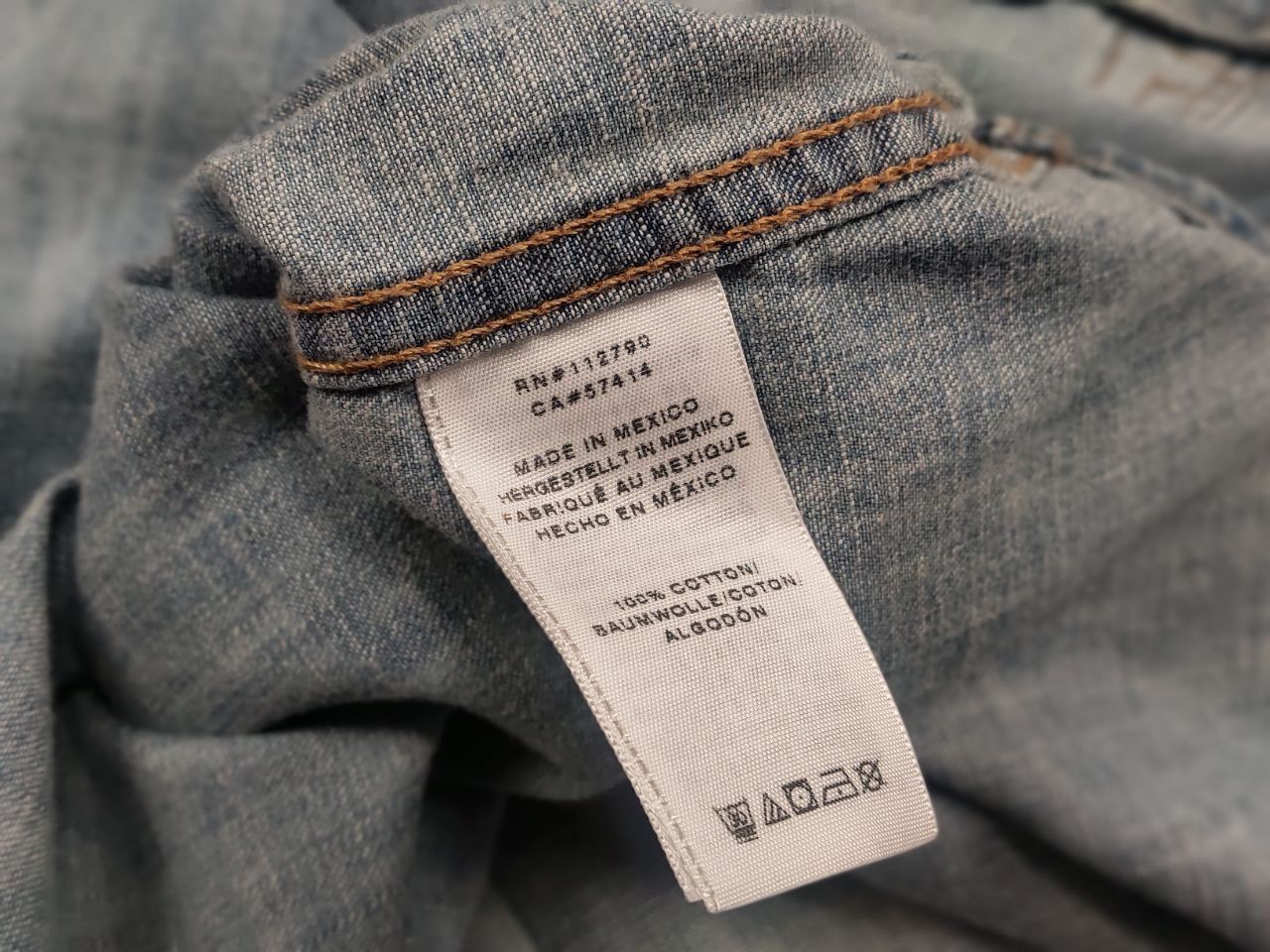 True Religion True Religion Vintage Core Jacket western denim faded shirt Size US XL / EU 56 / 4 - 14 Thumbnail