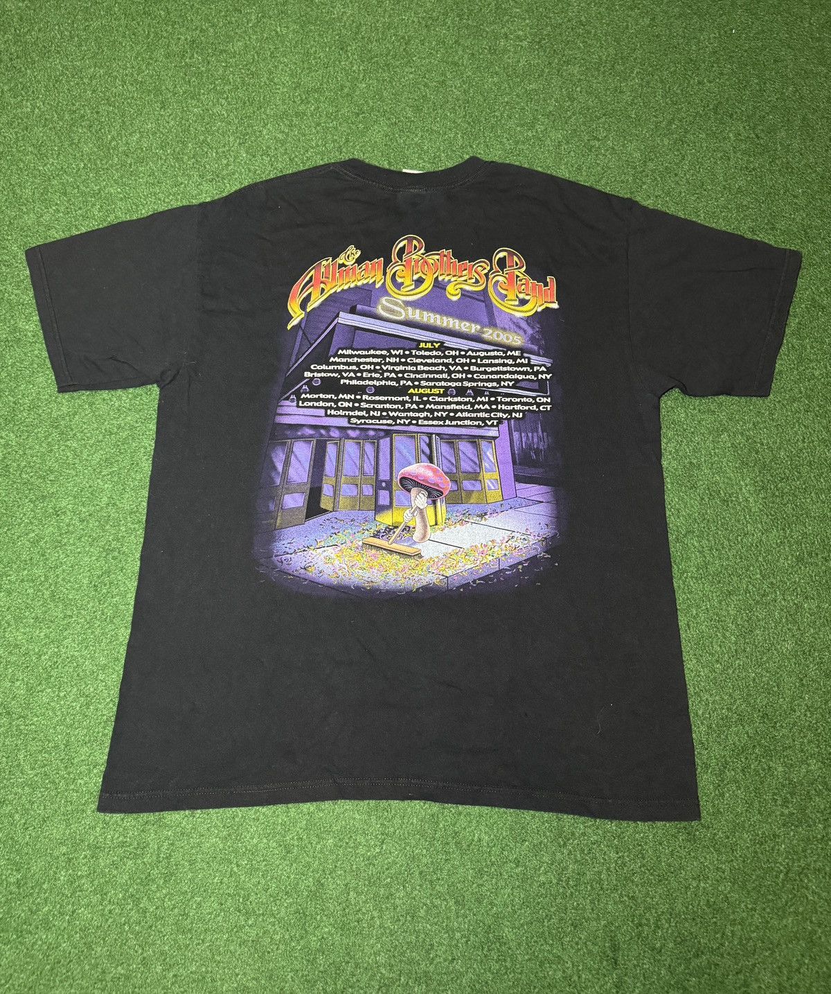 Band Tees Vintage Allman Brothers Band Y2K Hippie Concert T Shirt Size US XL / EU 56 / 4 - 3 Thumbnail
